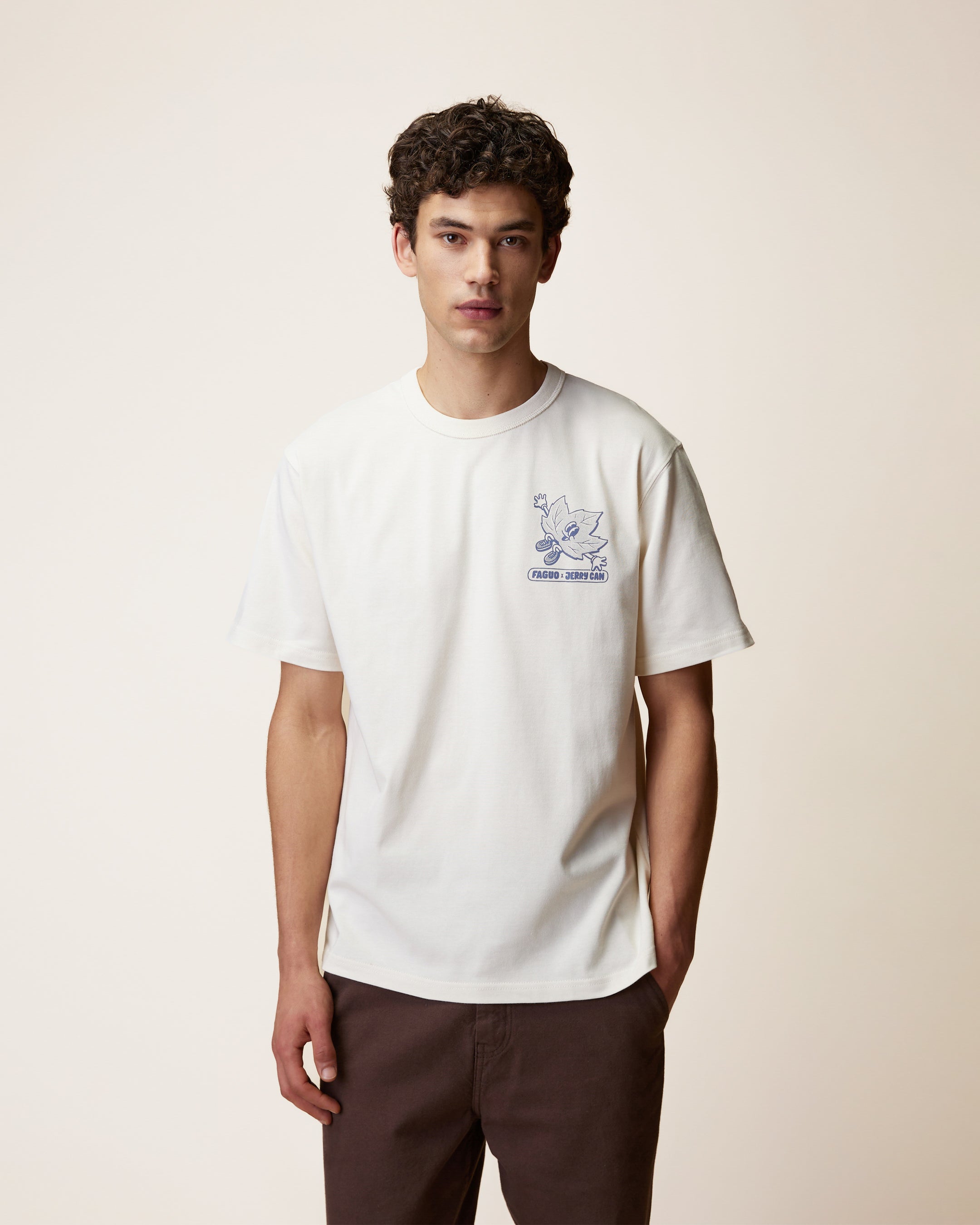 faguo-lugny-t-shirt-large-cru-coton-recycl image 1