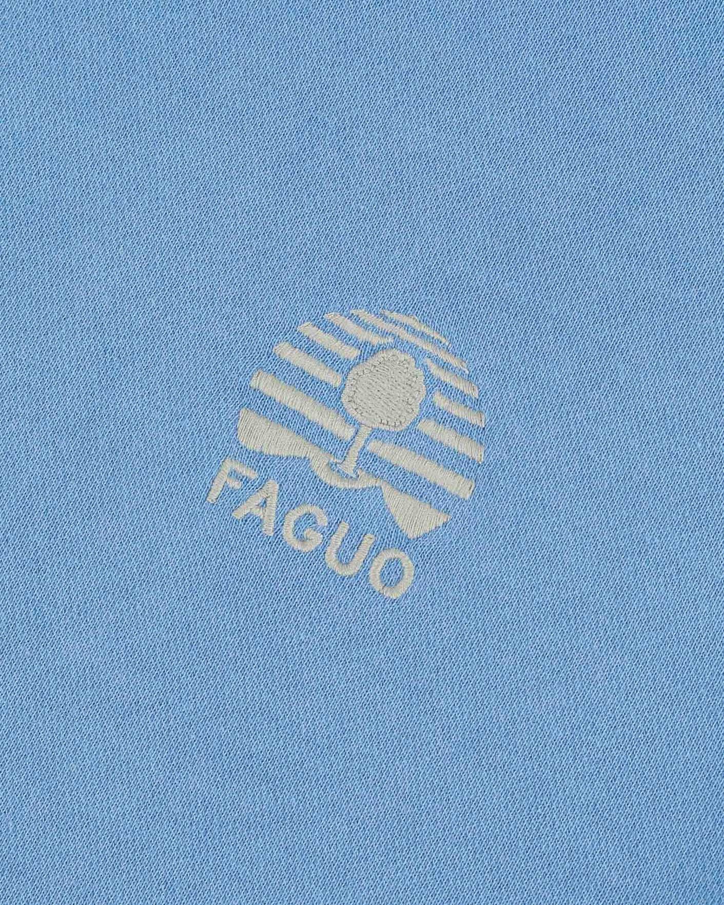 faguo-fango-sweat-col-rond-oversize-bleu-ciel image 4
