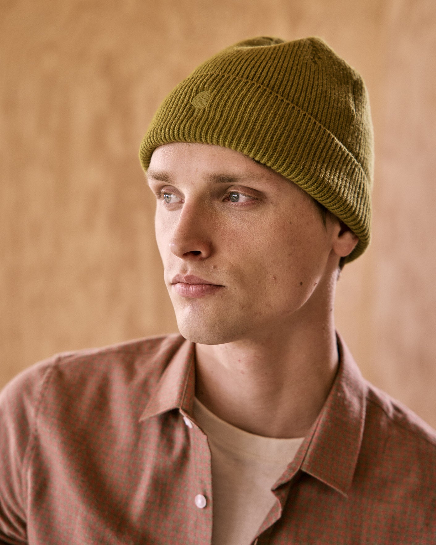 faguo-bonnet-en-laine-vert-olive-homme image 4