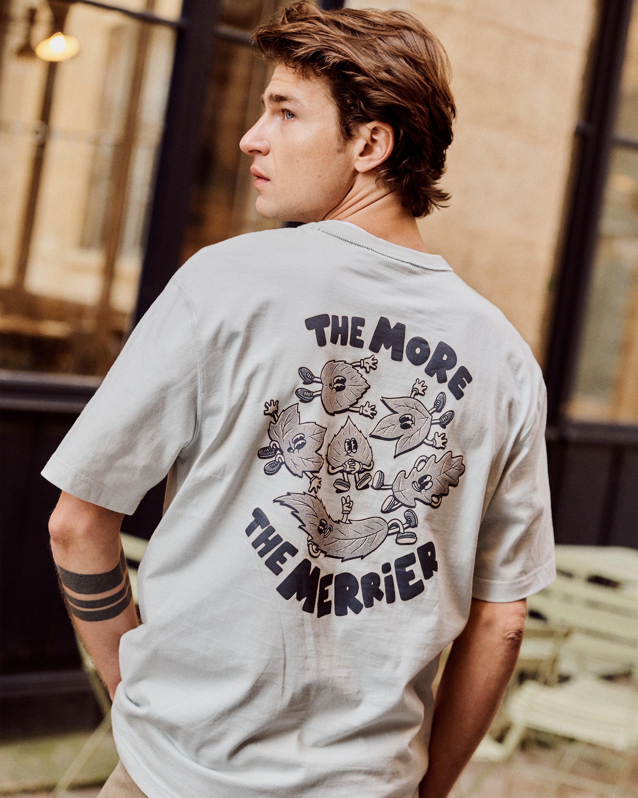 faguo-lugny-t-shirt-large-bleu-coton-recycl image 1