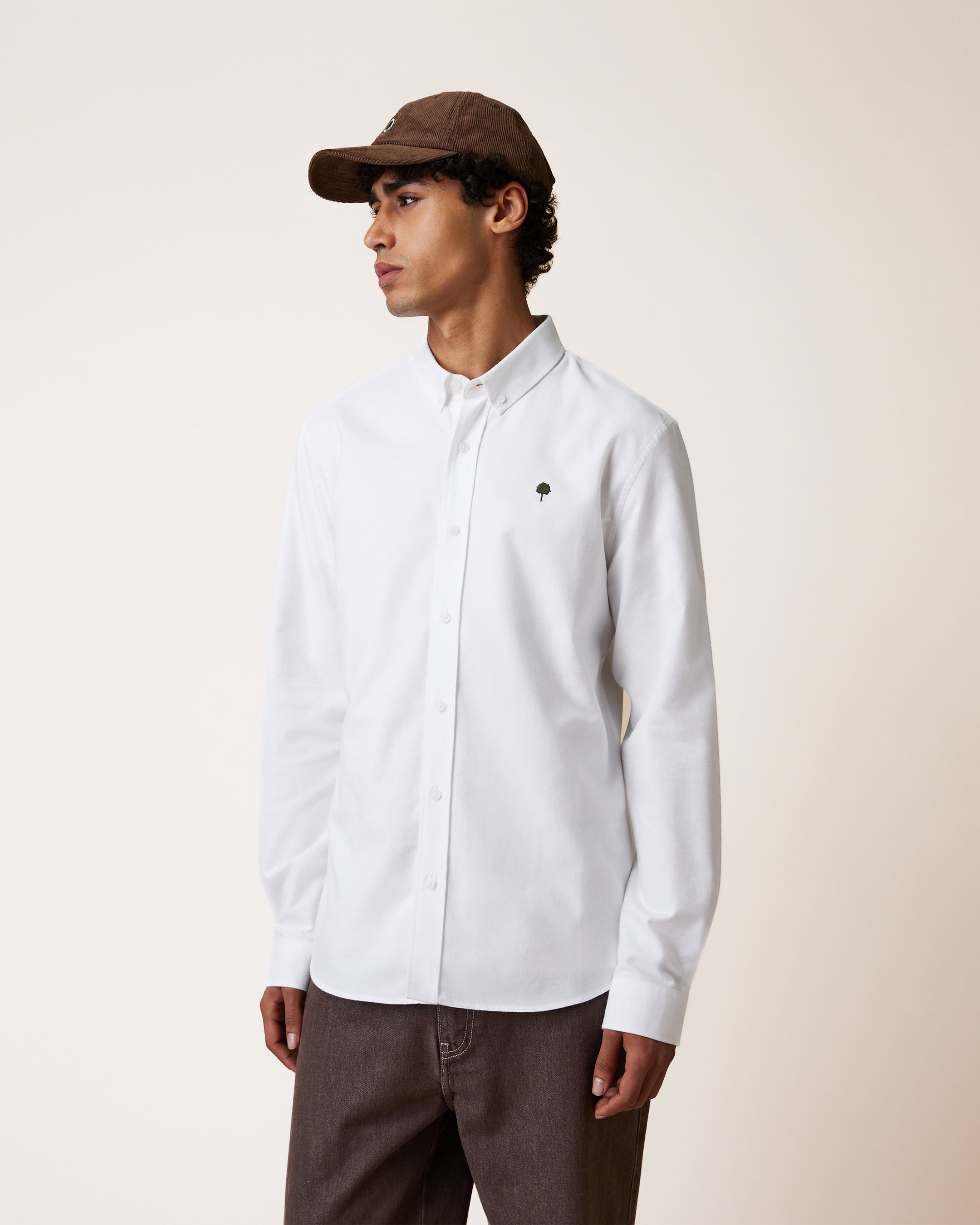 faguo-ivoy-chemise-blanche-homme-oxford-coton image 1