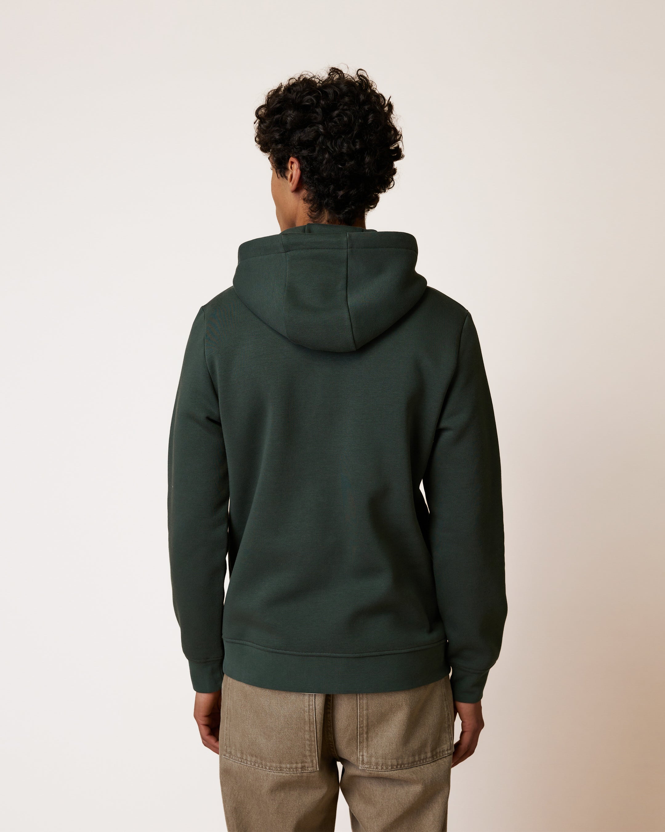 faguo-dirac-sweat-capuche-vert-fonc image 5