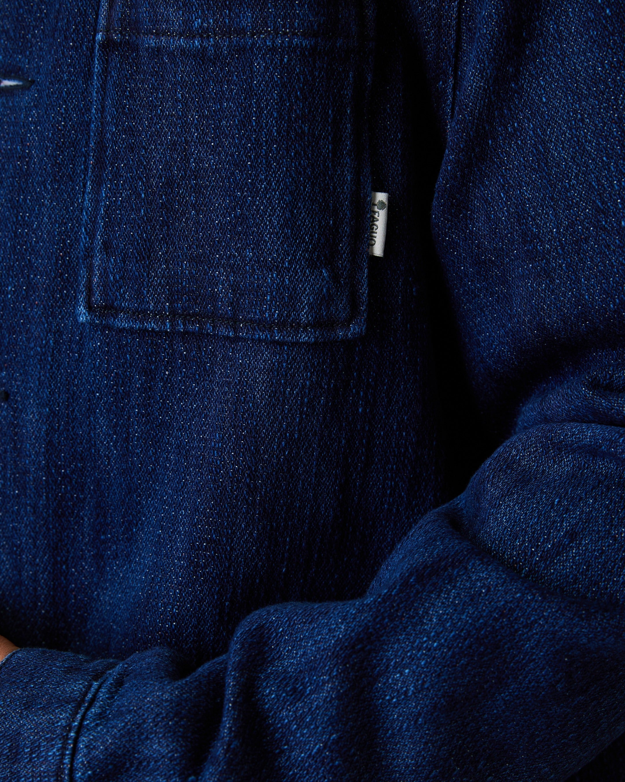 faguo-lorge-veste-en-coton-denim-brut-homme image 7