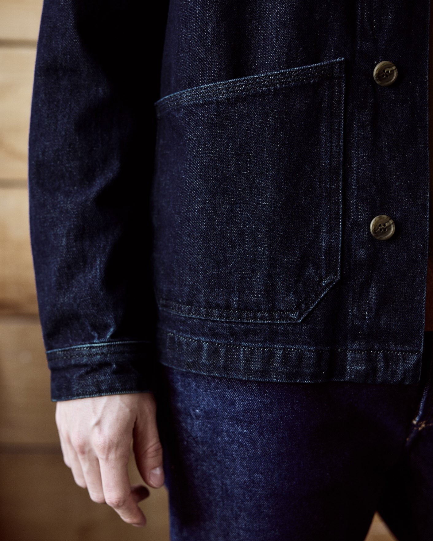 faguo-liffre-veste-en-coton-denim-brut image 3