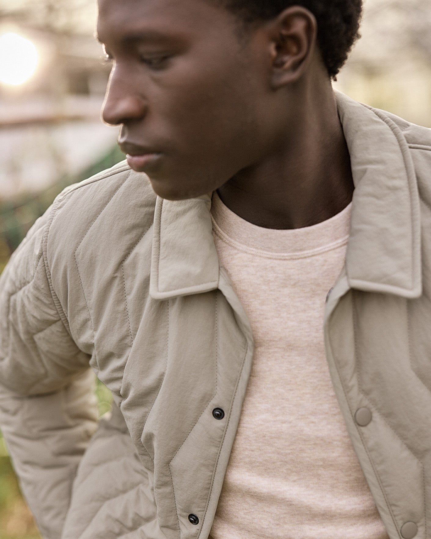 faguo-obernai-veste-matelass-e-beige-coupe-droite image 3