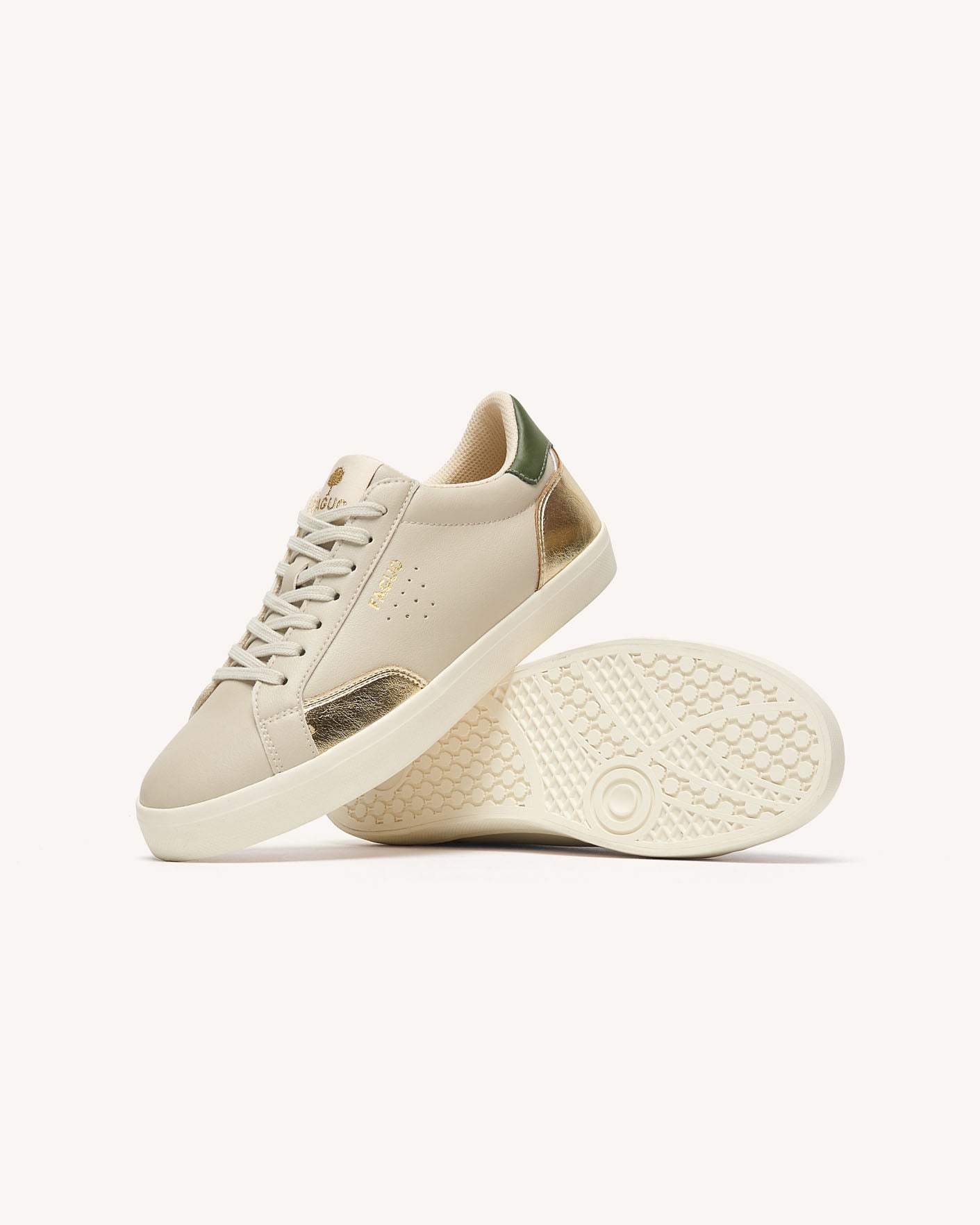 faguo-juniper-tennis-basses-cru-et-dor-femme image 6
