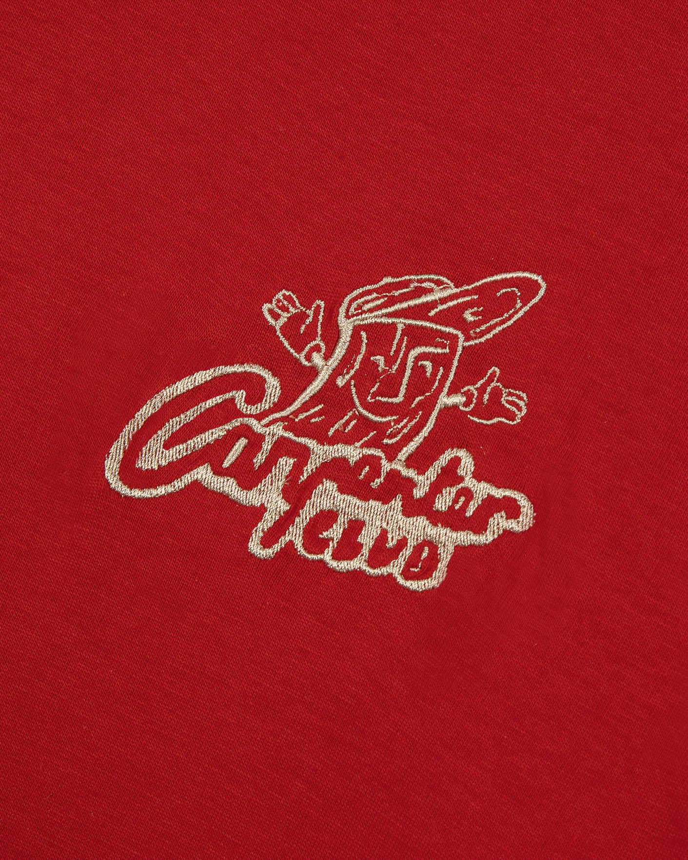 faguo-arcy-t-shirt-rouge-fonc-coton image 3
