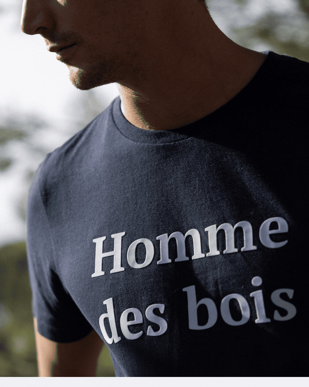 faguo-arcy-t-shirt-bleu-marine-coton-homme-des-bois image 3