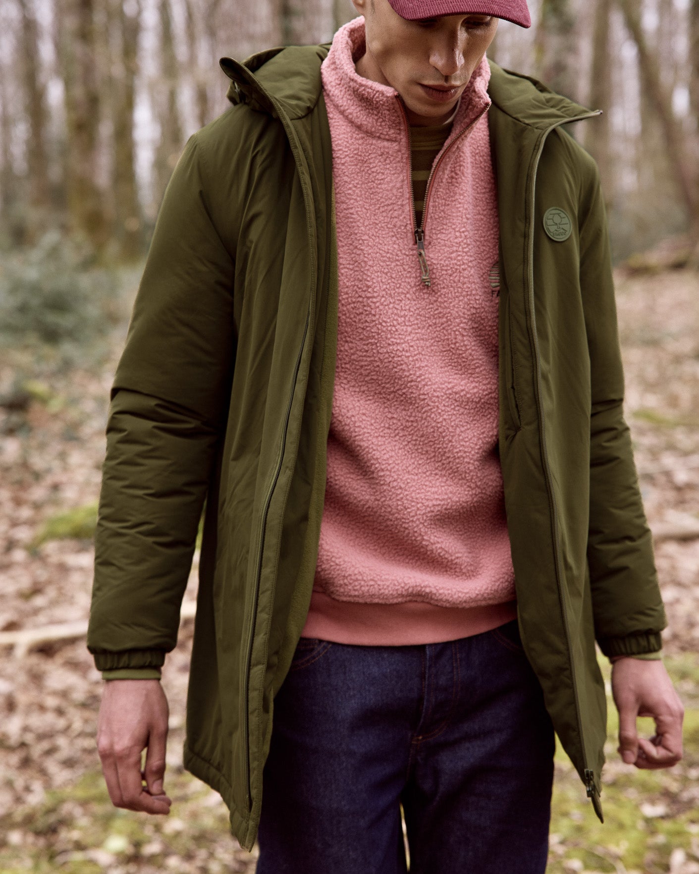 faguo-montaud-parka-imperm-able-vert-olive-fonc image 7