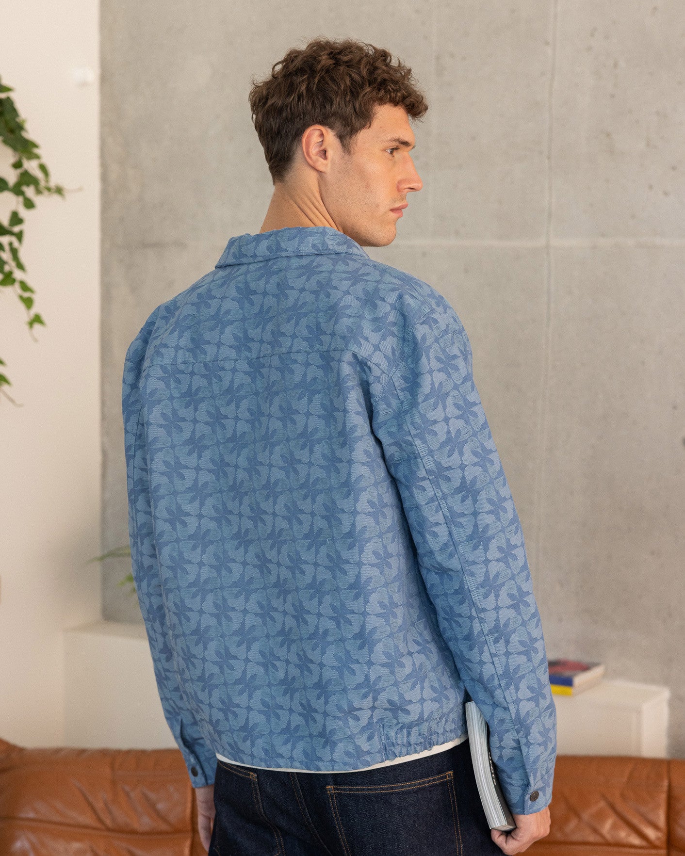 faguo-dourdan-blouson-coton-bleu-moyen-homme image 3