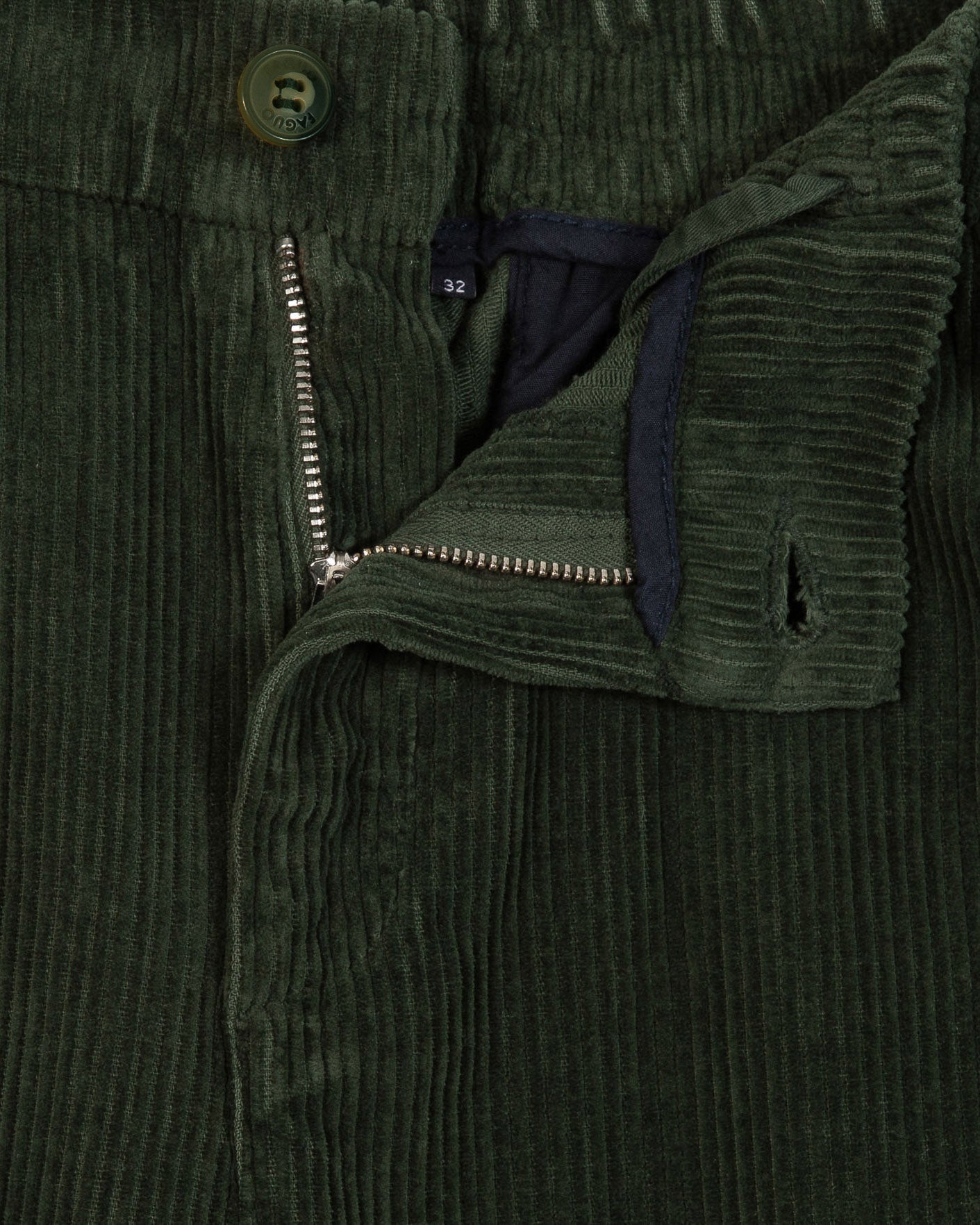 faguo-dreuille-pantalon-taille-lastique-vert-fonc image 3