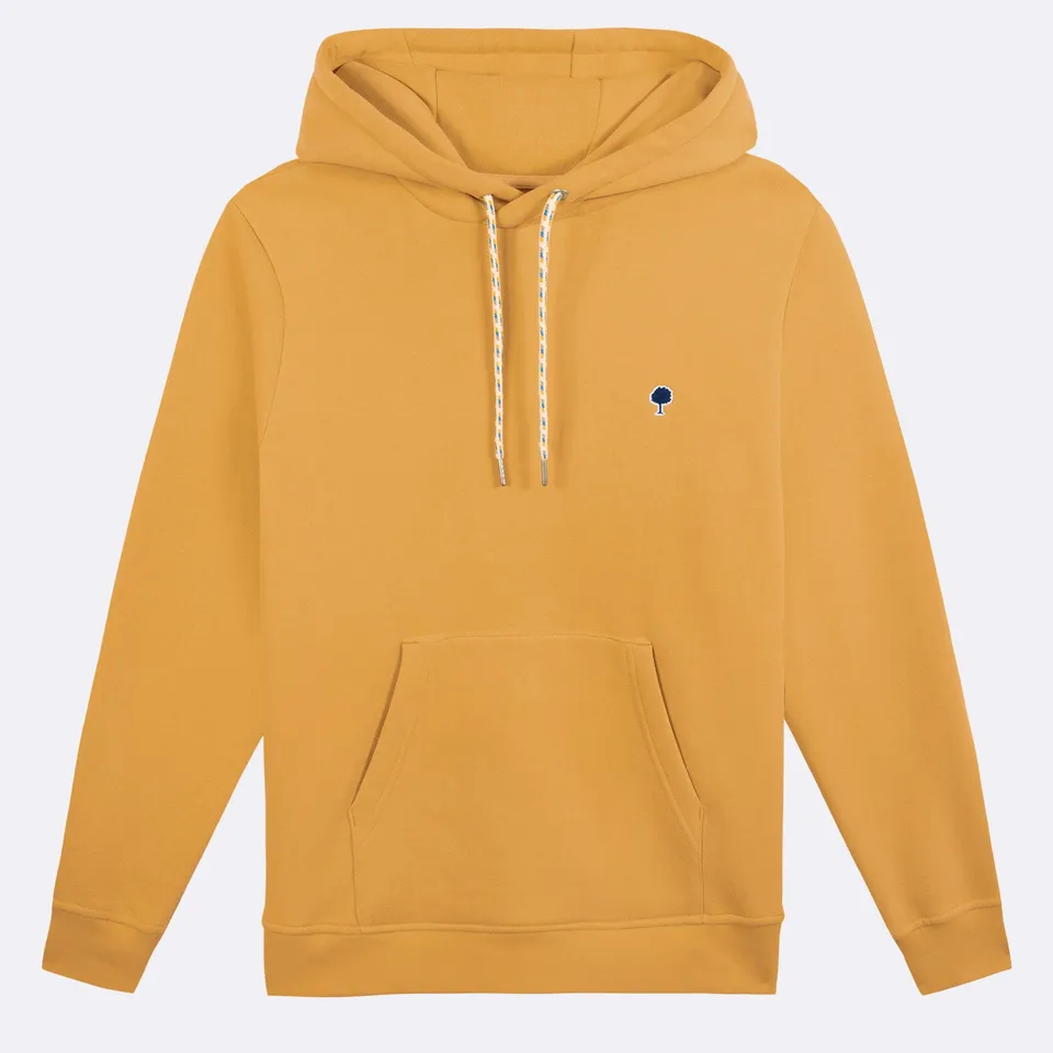 faguo-dirac-sweat-capuche-ocre-molleton image 1
