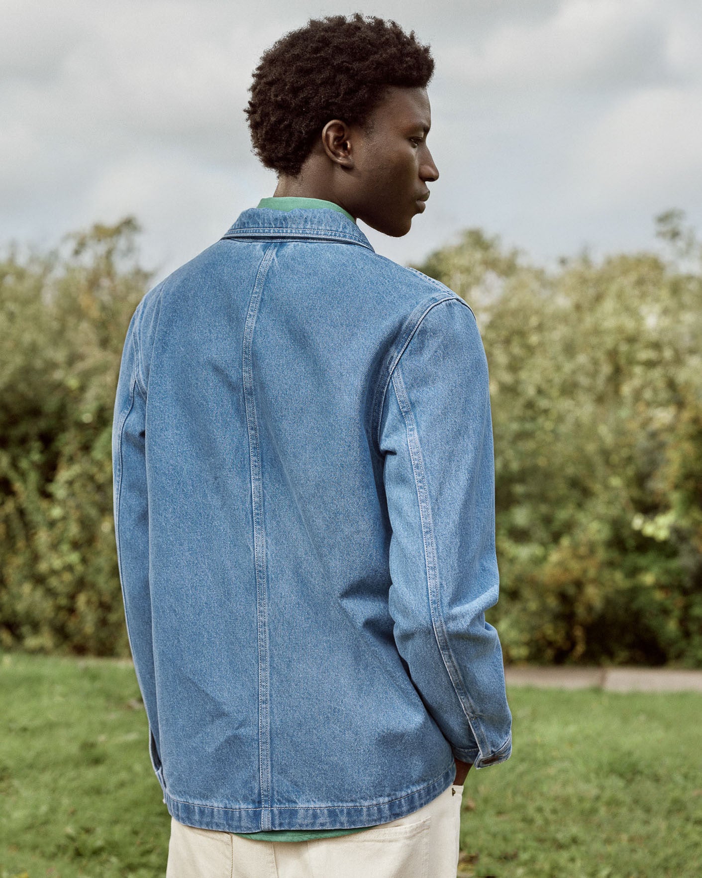 faguo-liffre-veste-homme-coton-denim-clair-droite image 5