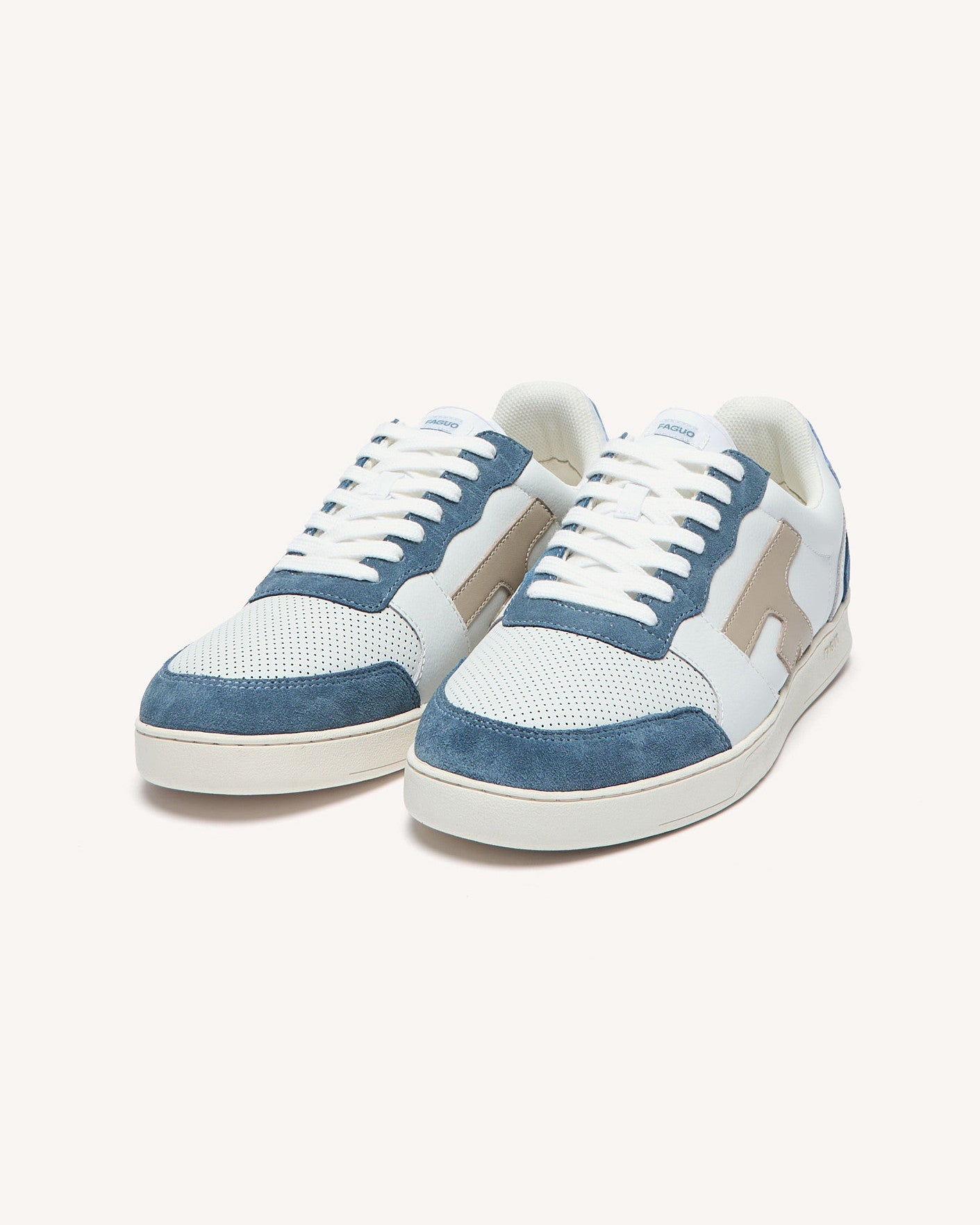 faguo-hazel-baskets-homme-blanc-et-bleu-cuir image 5