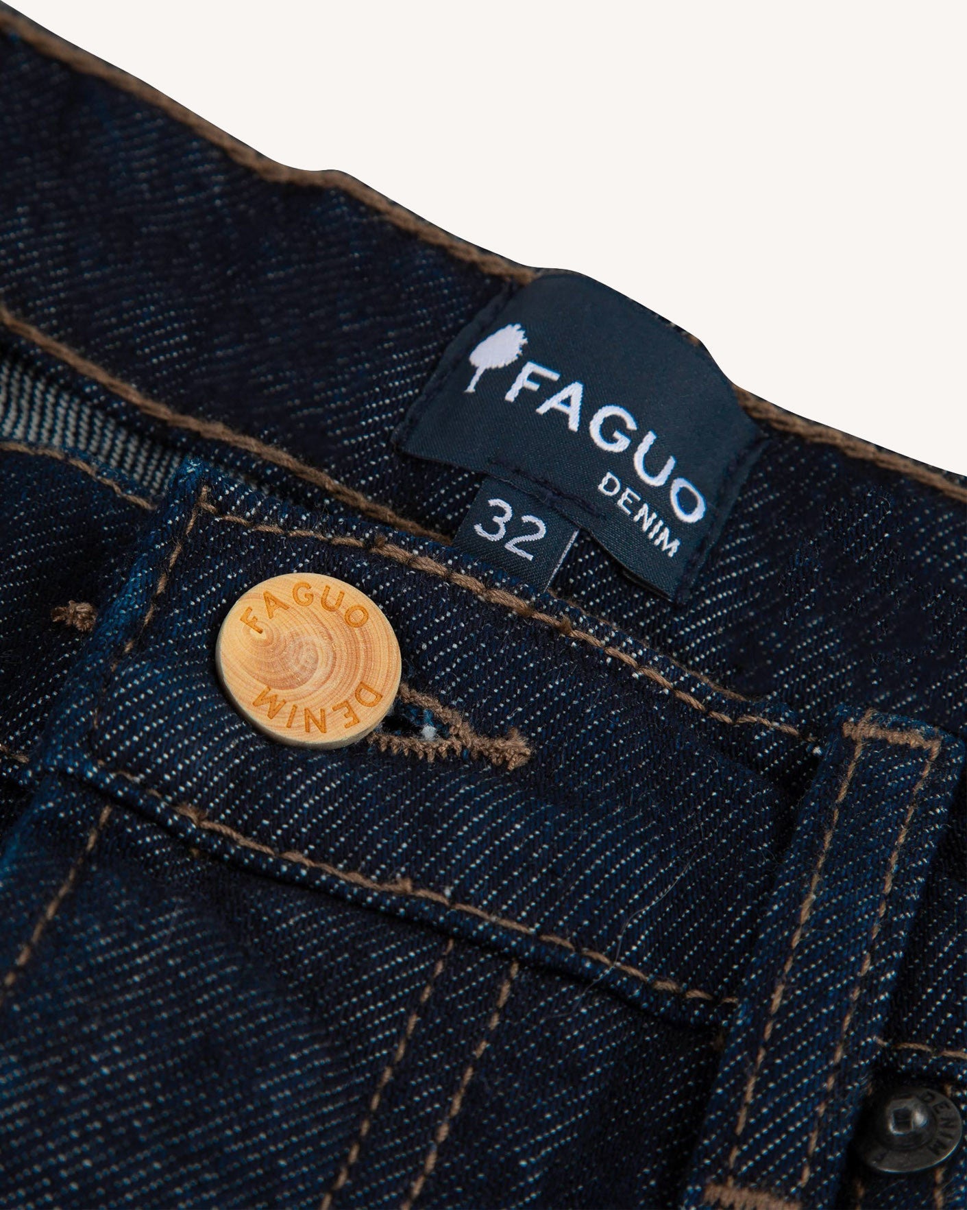 faguo-straight-jean-droit-denim-brut-bleu-fonc image 6