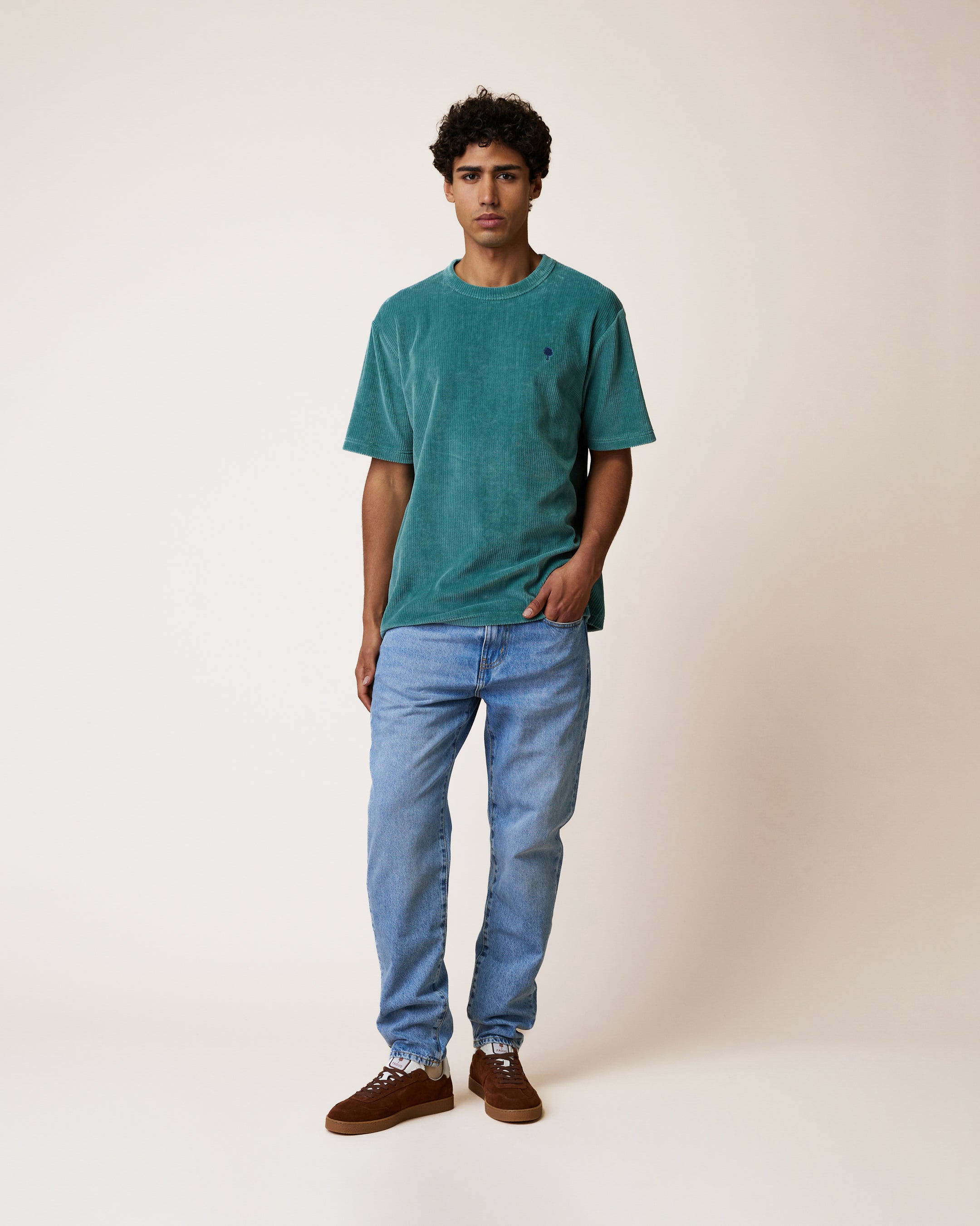 faguo-denim-tapered-jean-tapered-clair-coton-homme image 2