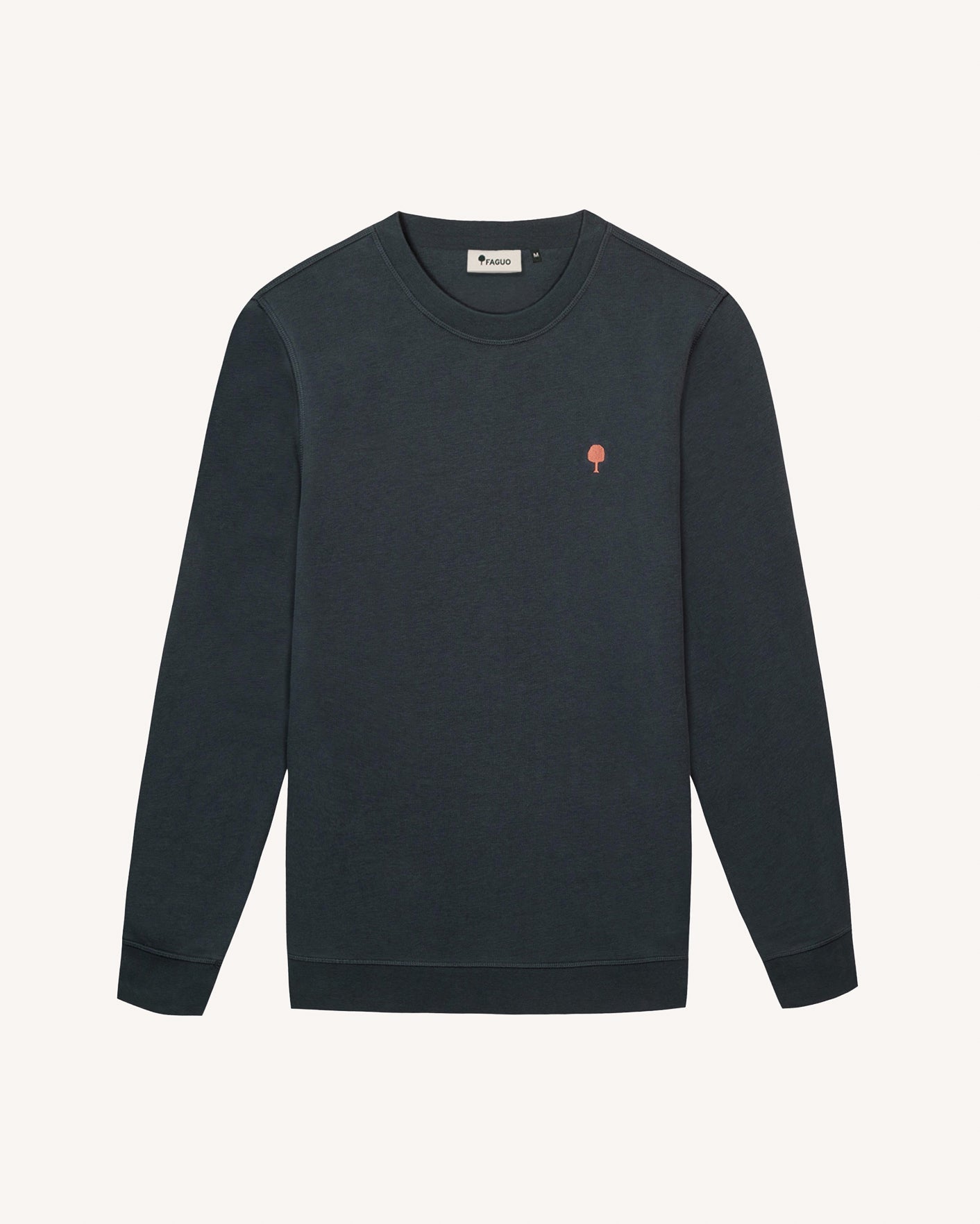 faguo-sweat-col-rond-donzy-bleu-marine-homme image 2