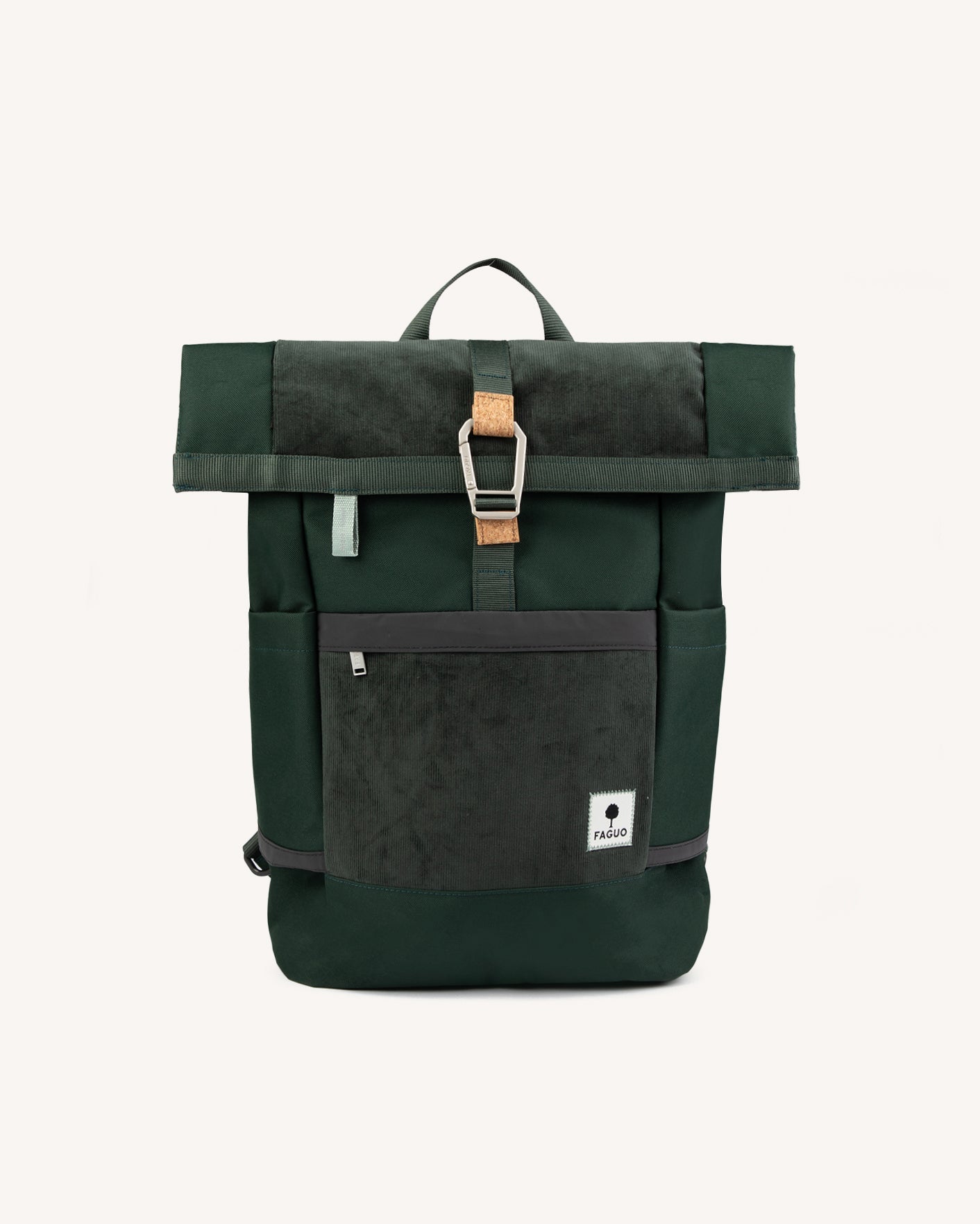 faguo-cycling-medium-sac-dos-vert-fonc-15-pouces-18-2-23-5-l image 1