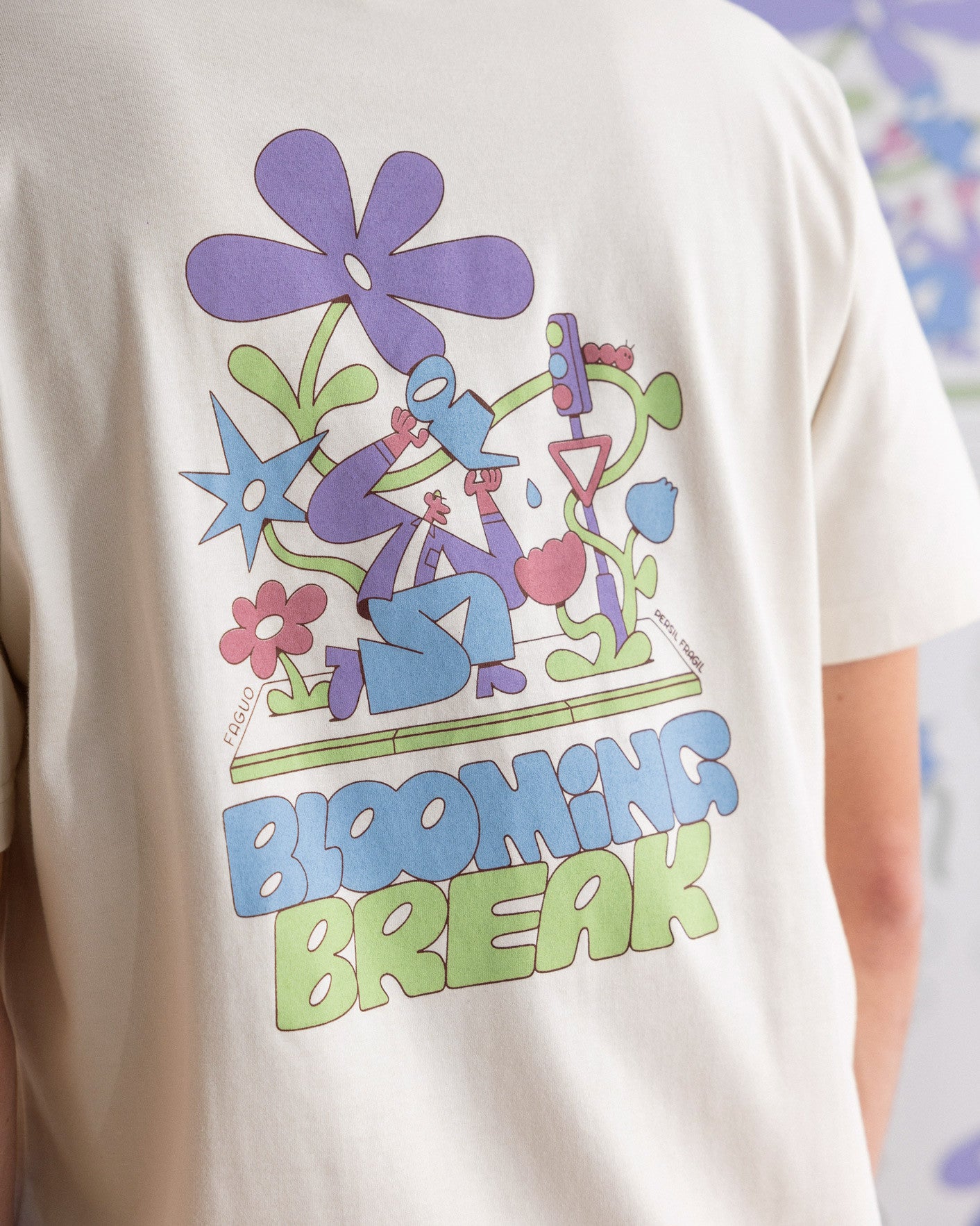 faguo-lugny-t-shirt-imprim-blooming-cru-coupe-large image 7