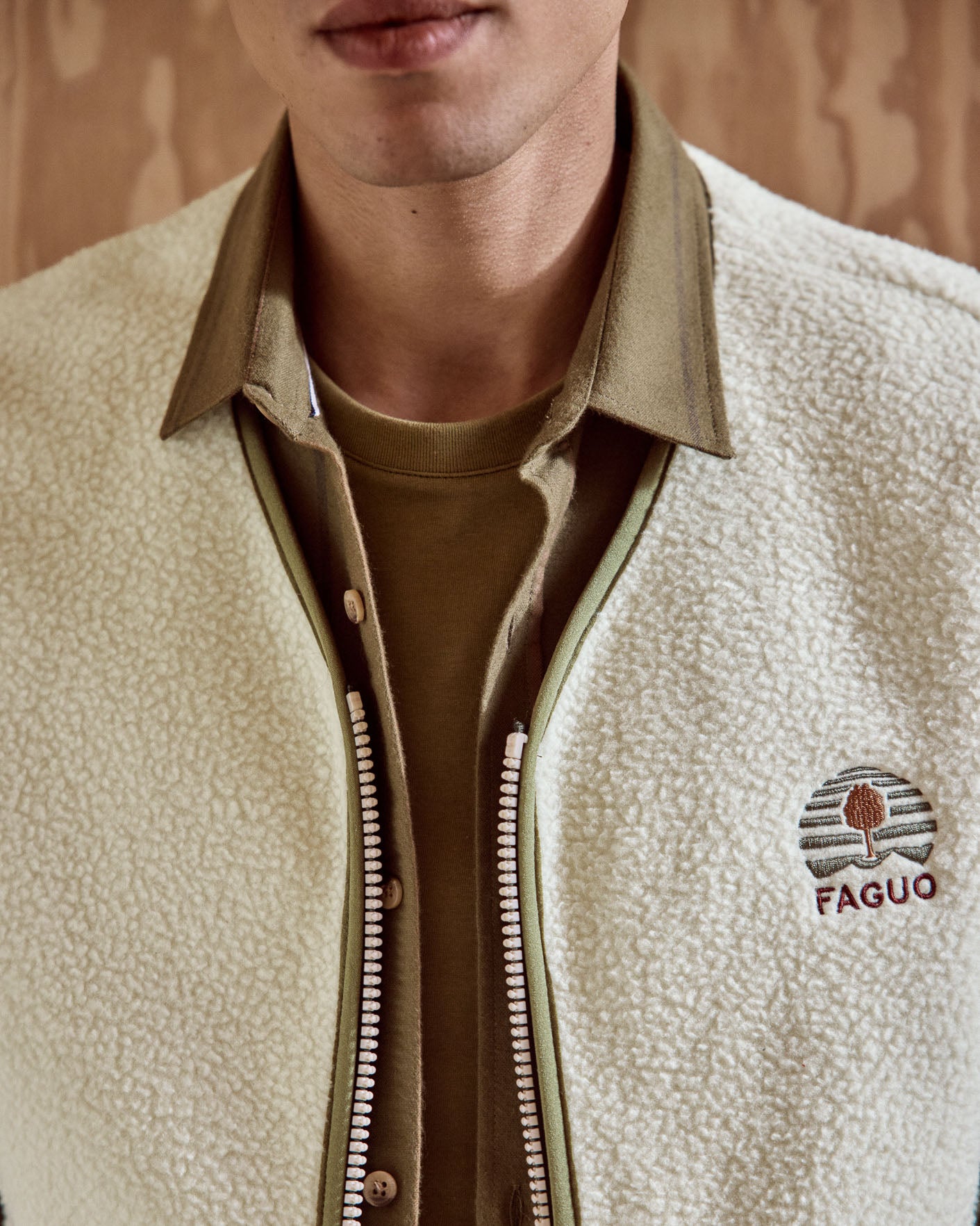 faguo-teillay-veste-polaire-sans-manches-crue image 5