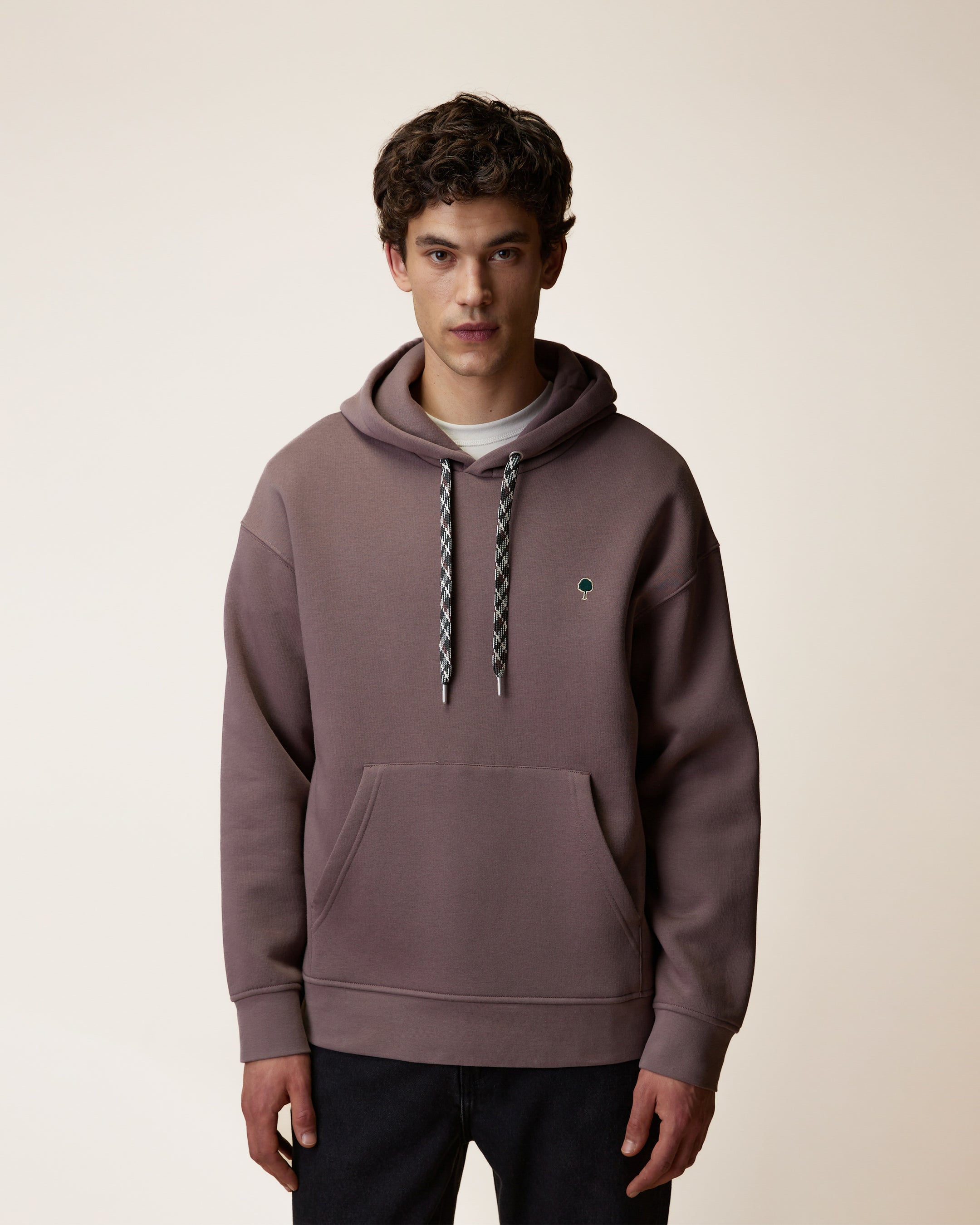 faguo-dirac-os-sweat-capuche-violet-gris image 7