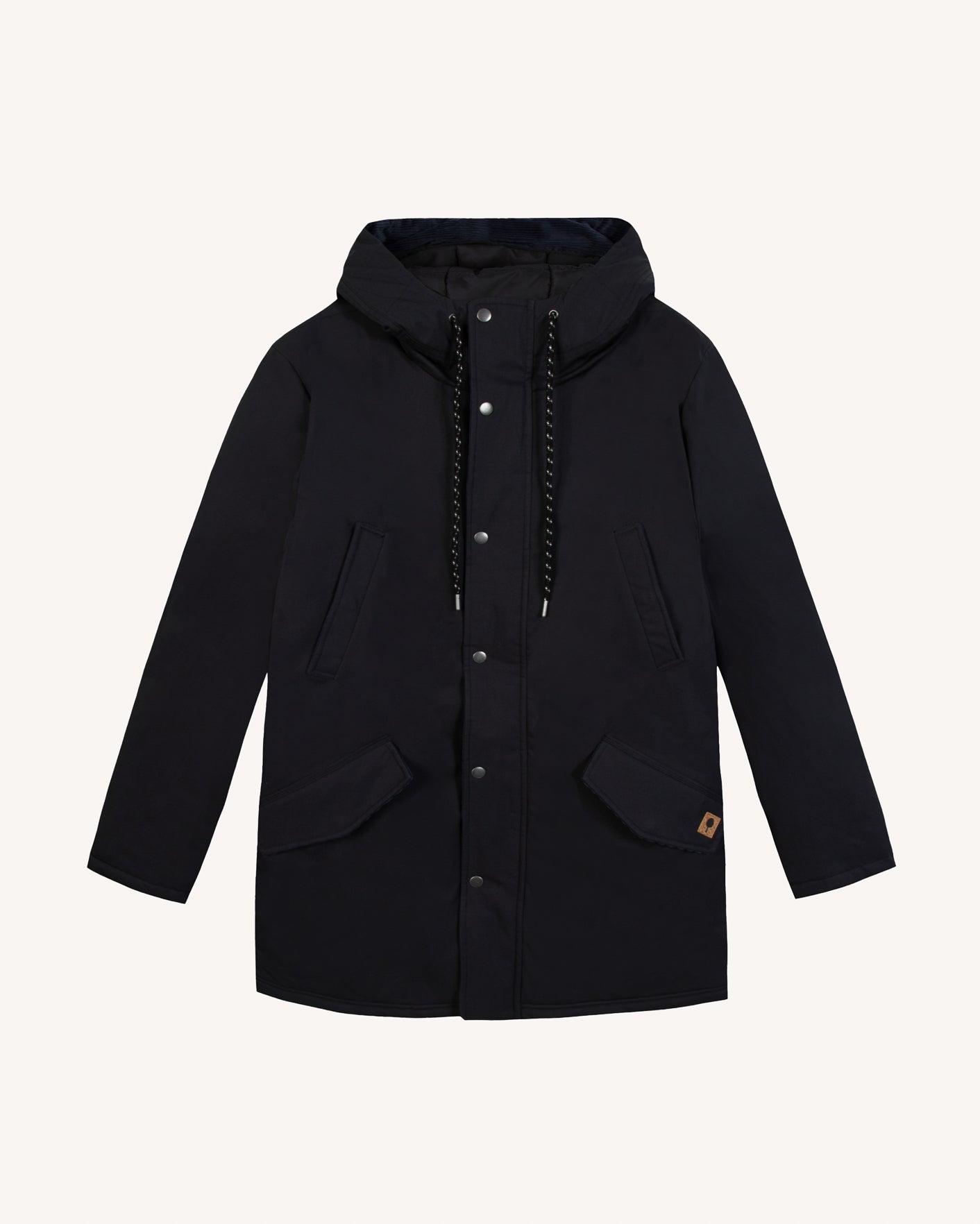 faguo-cheverny-parka-imperm-able-noire-homme image 2