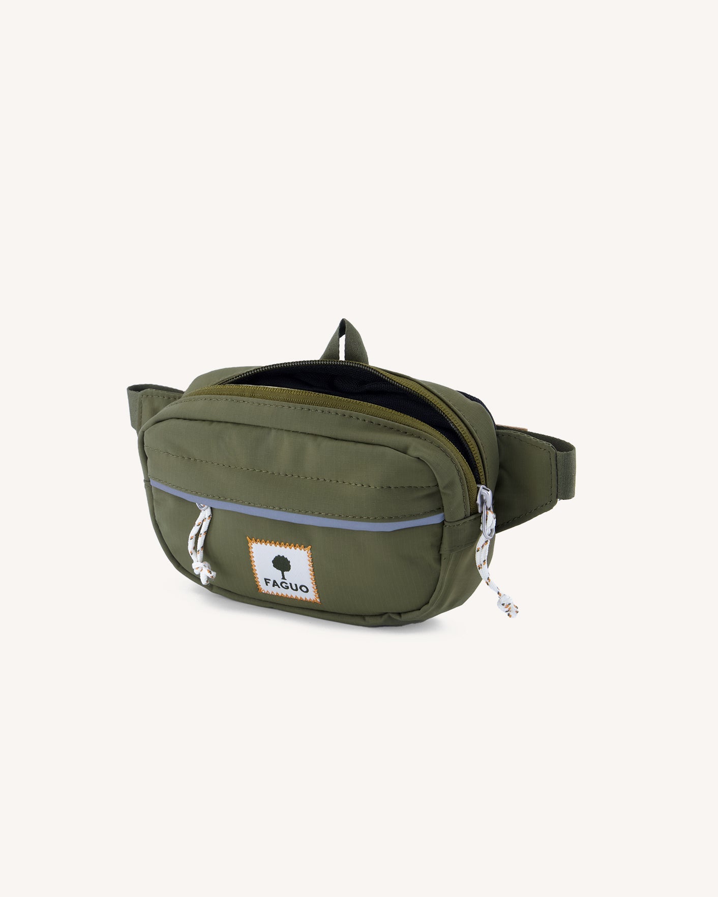 faguo-banane-mini-sac-banane-vert-olive image 2