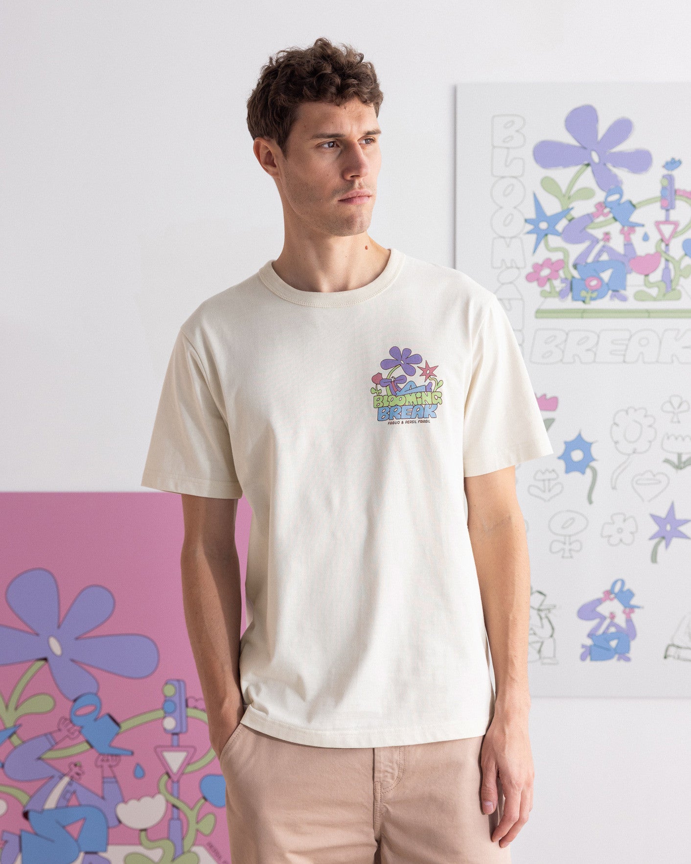 faguo-lugny-t-shirt-imprim-blooming-cru-coupe-large image 3