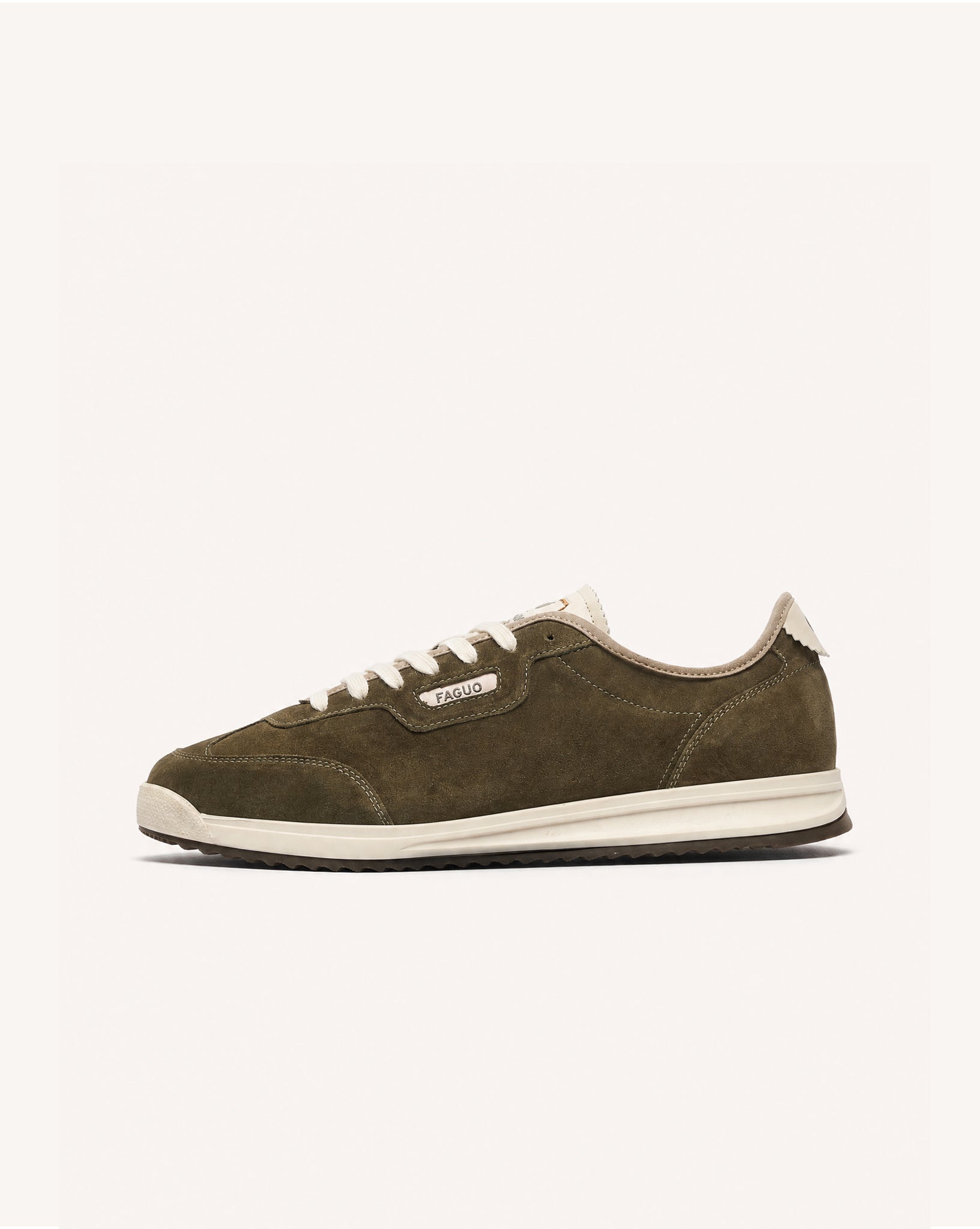 faguo-woodrun-baskets-cuir-su-de-marron-kaki image 7