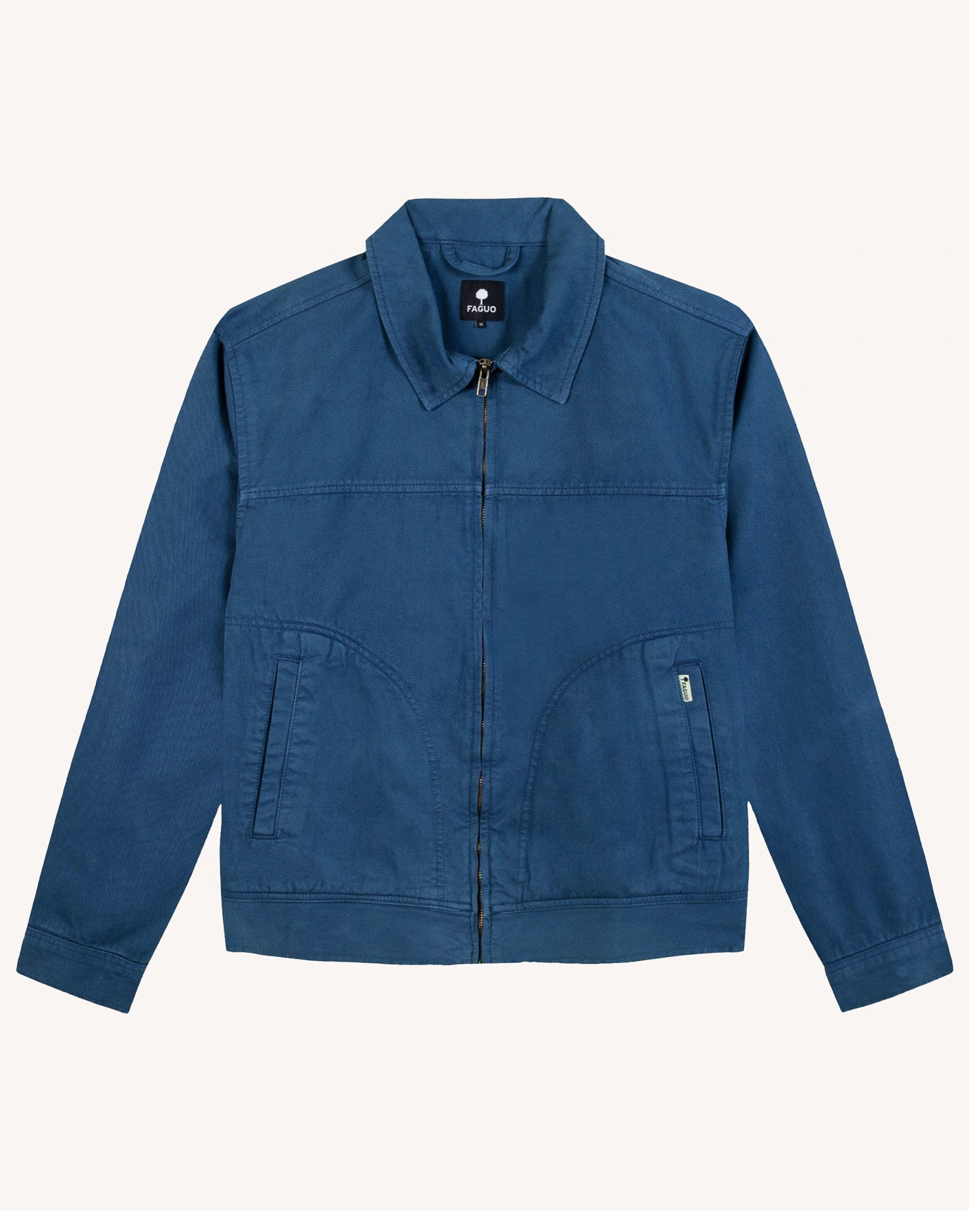 faguo-chaumont-blouson-coton-bleu-marine image 2