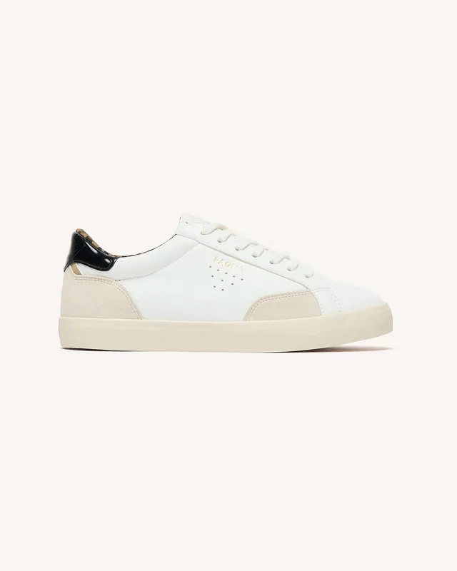 faguo-juniper-baskets-basses-blanc-et-l-opard-femme image 1