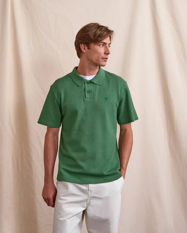 faguo-polo-montge-vert-sapin-coton image 1