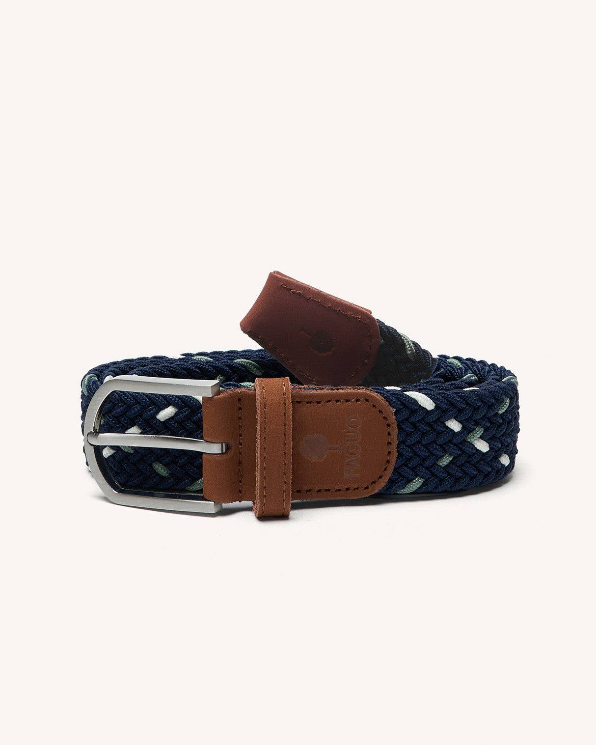 faguo-belt-ceinture-tress-e-bleu-blanc-et-vert image 1