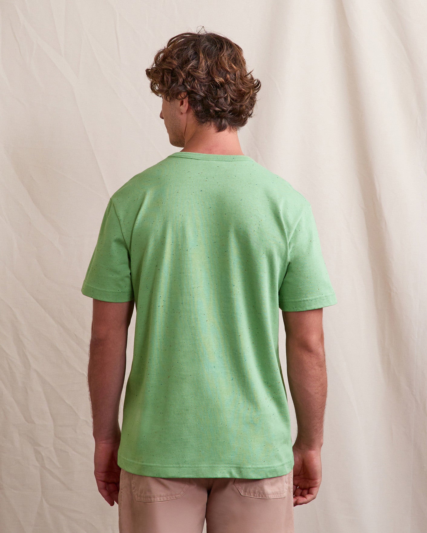 faguo-lugny-t-shirt-chin-vert-coton-bio-oversize image 5