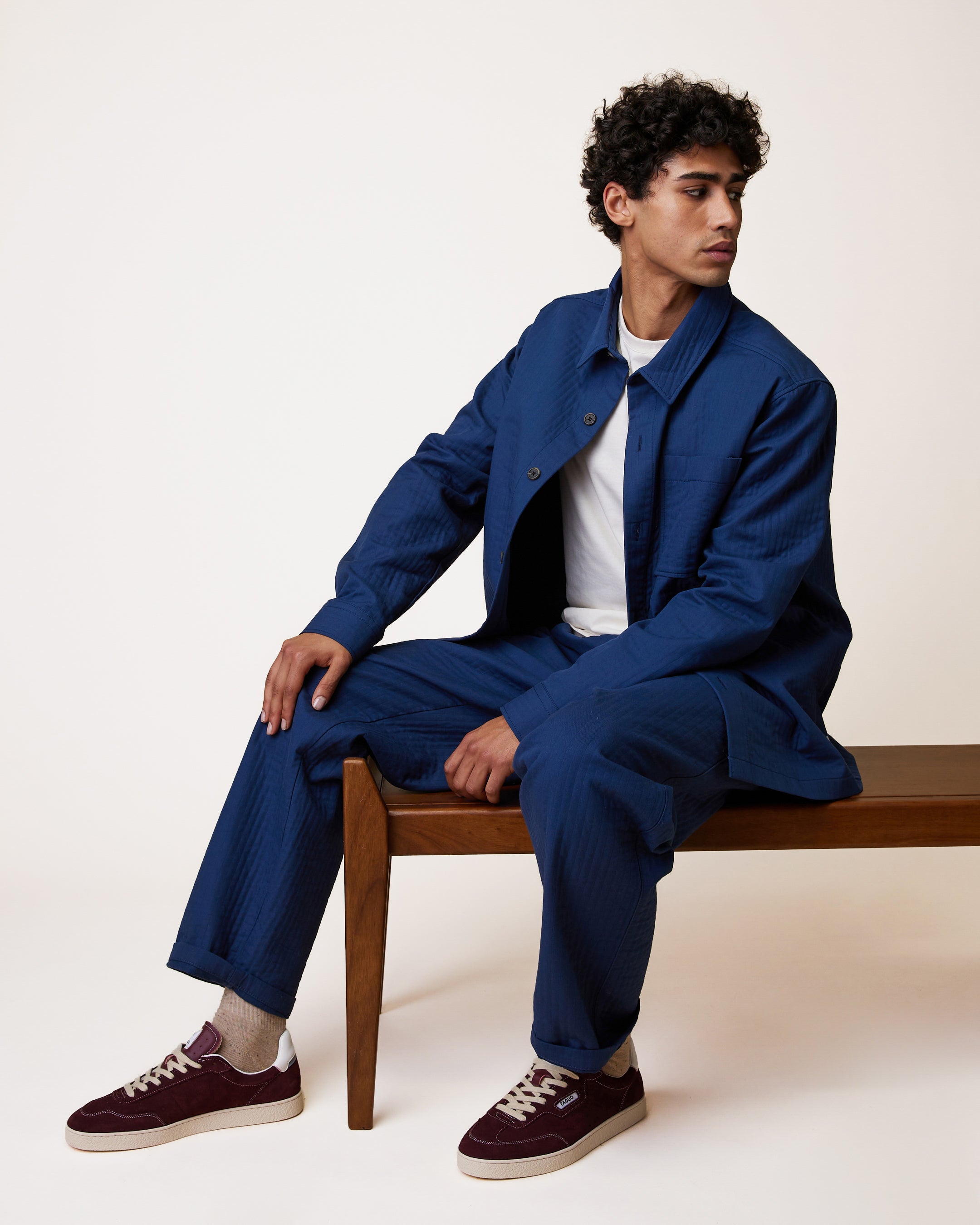 faguo-gastine-surchemise-homme-bleu-fonc-coton image 8