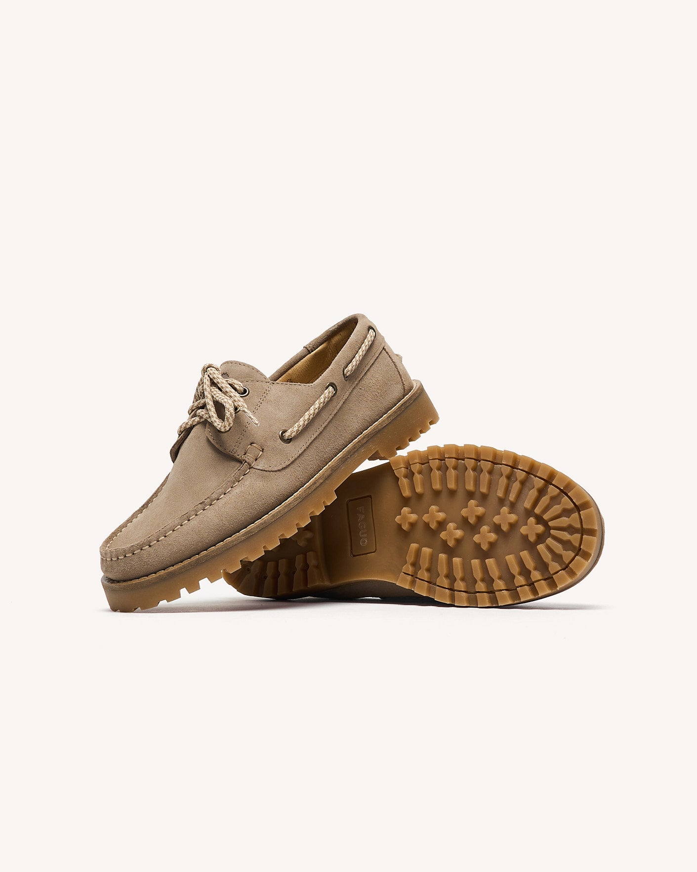 faguo-larch-chaussures-bateau-femme-beige-cuir-su-de image 2