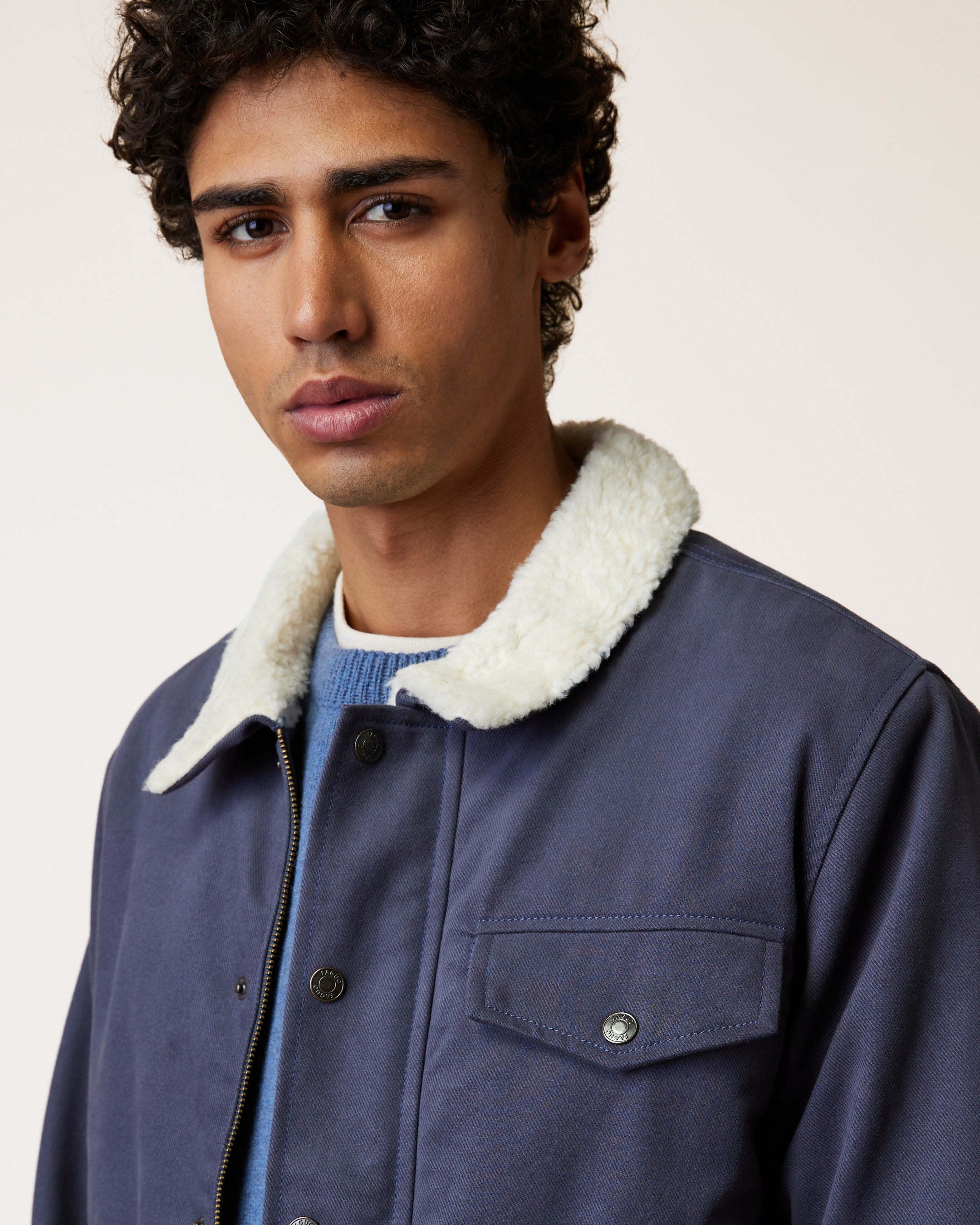 faguo-seillon-blouson-chaud-bleu-marine-sherpa image 3