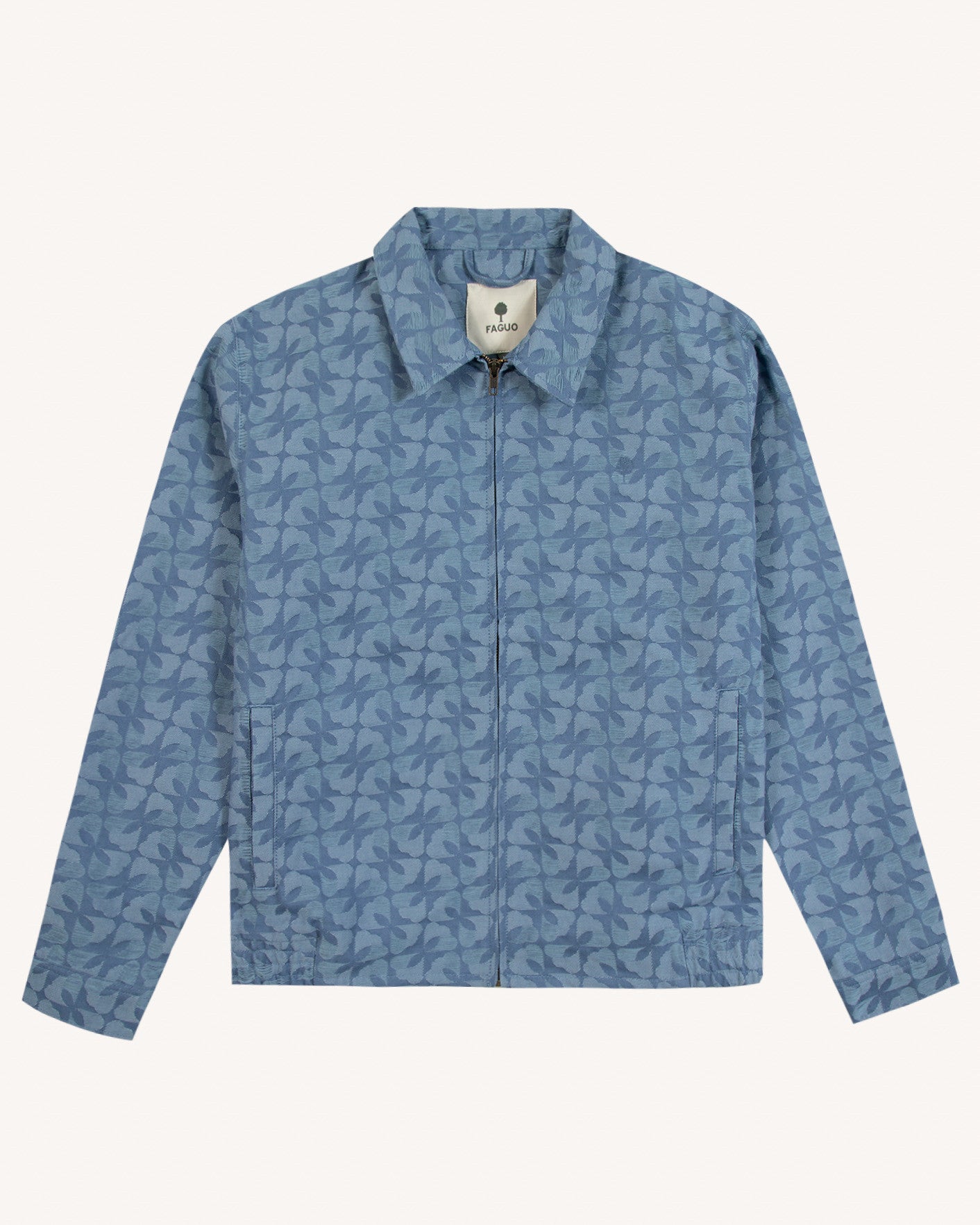 faguo-dourdan-blouson-coton-bleu-moyen-homme image 2