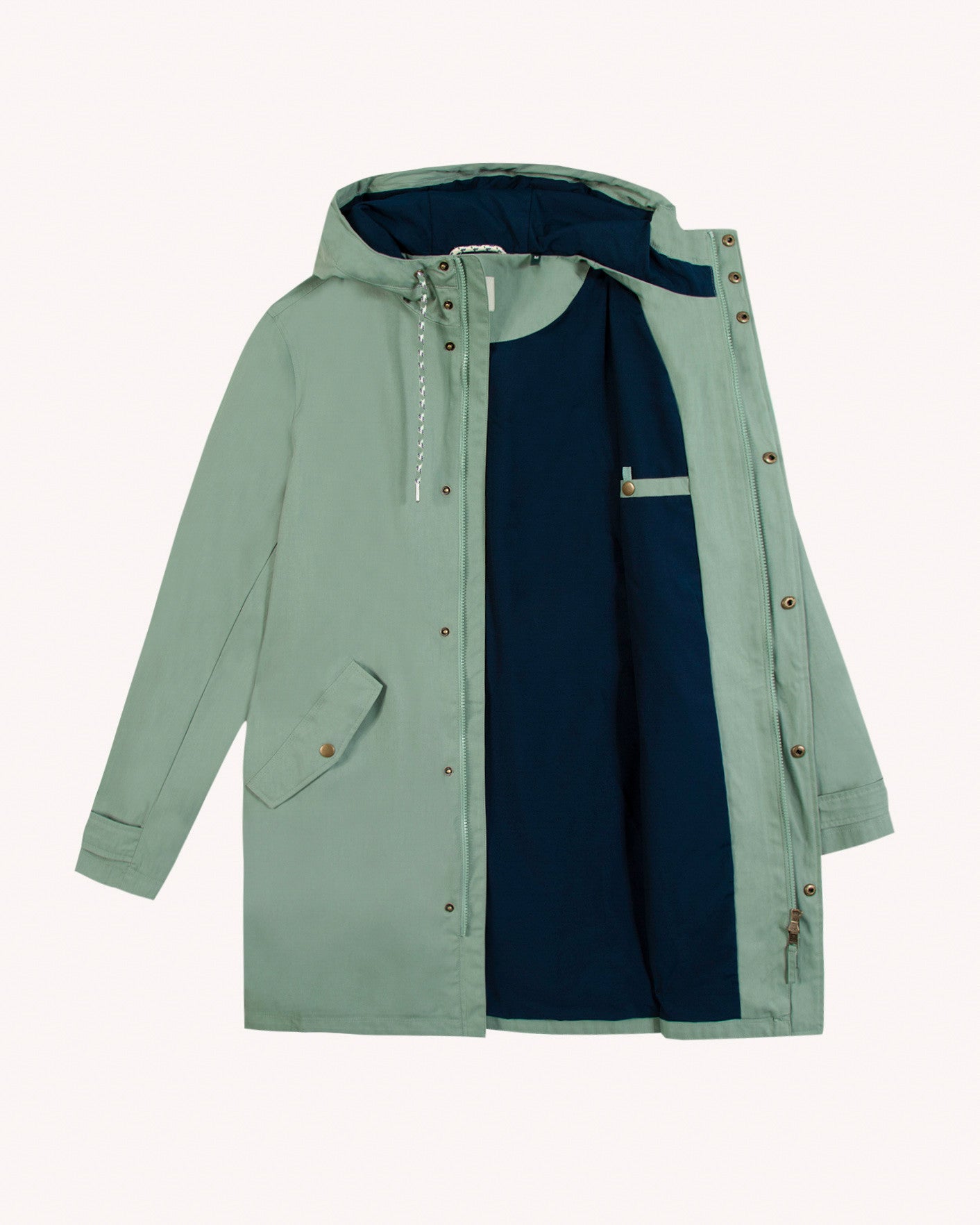 faguo-gresigne-veste-coupe-vent-vert-clair-d-perlante image 4