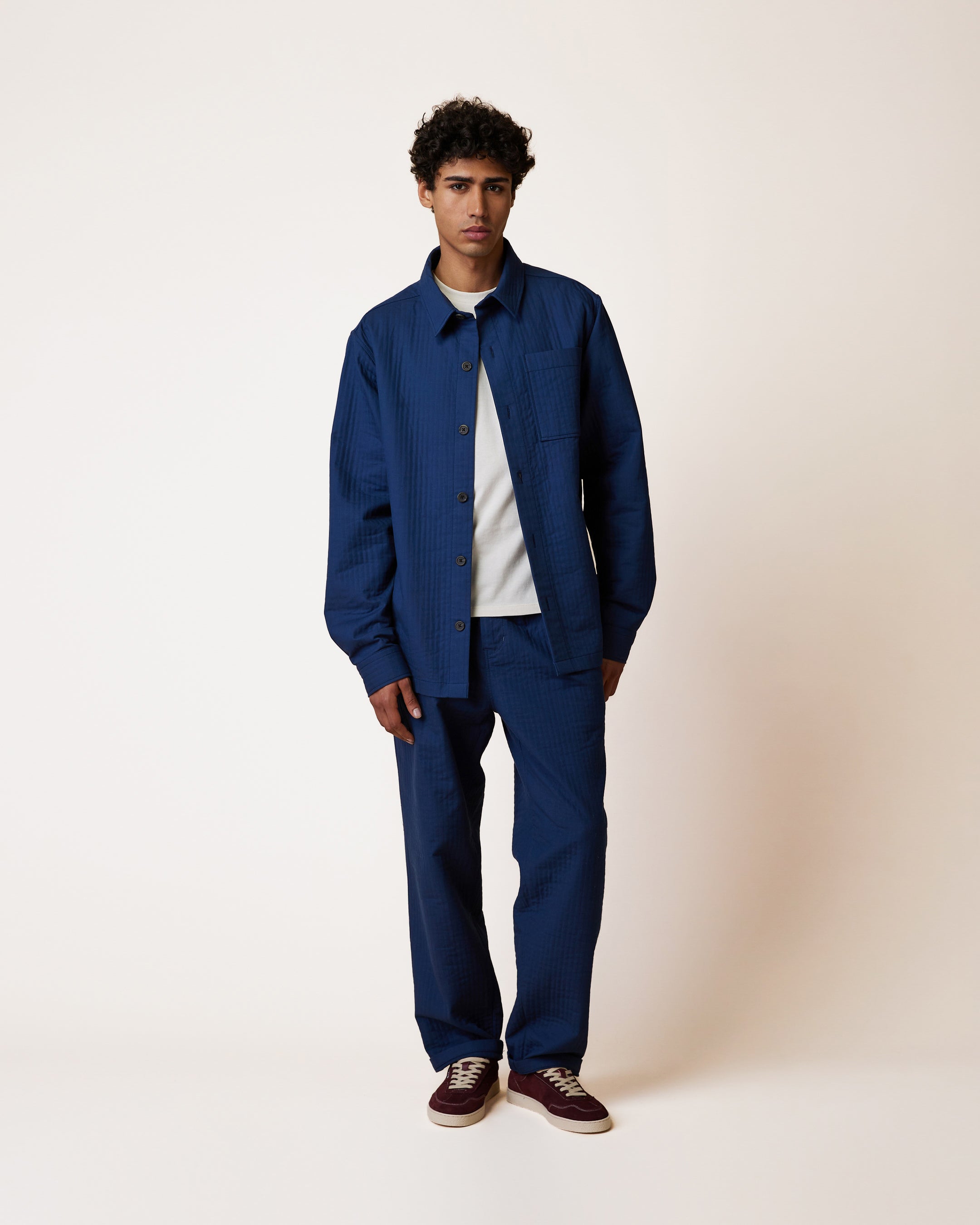 faguo-gastine-surchemise-homme-bleu-fonc-coton image 4