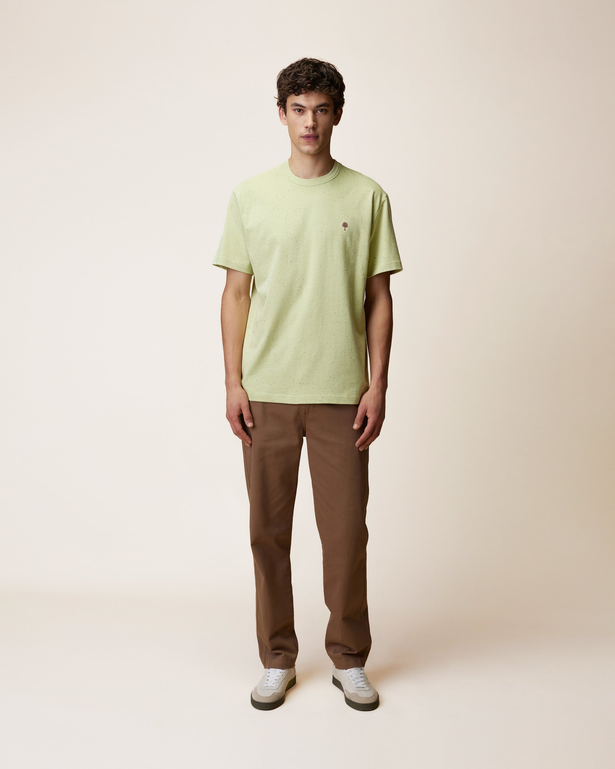 faguo-lugny-t-shirt-large-vert-anis-coton-recycl-jersey-lourd image 3