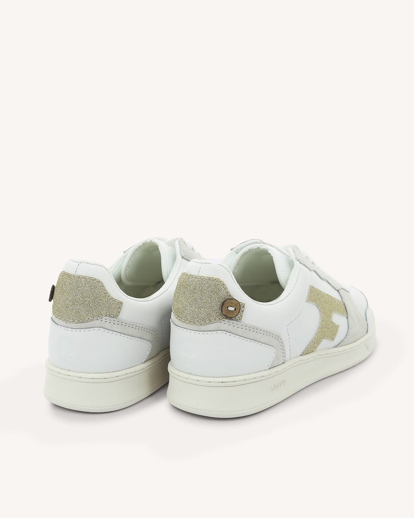 faguo-baskets-femme-hazel-blanches-et-dor-es-en-cuir image 5