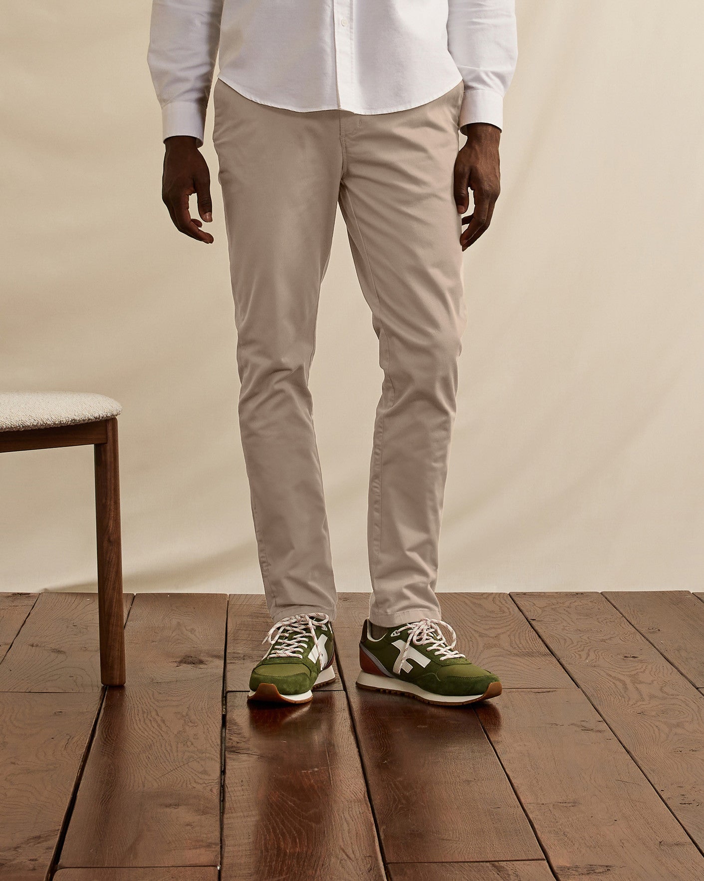 faguo-brix-chino-beige-clair-homme-coton-bio-stretch image 3