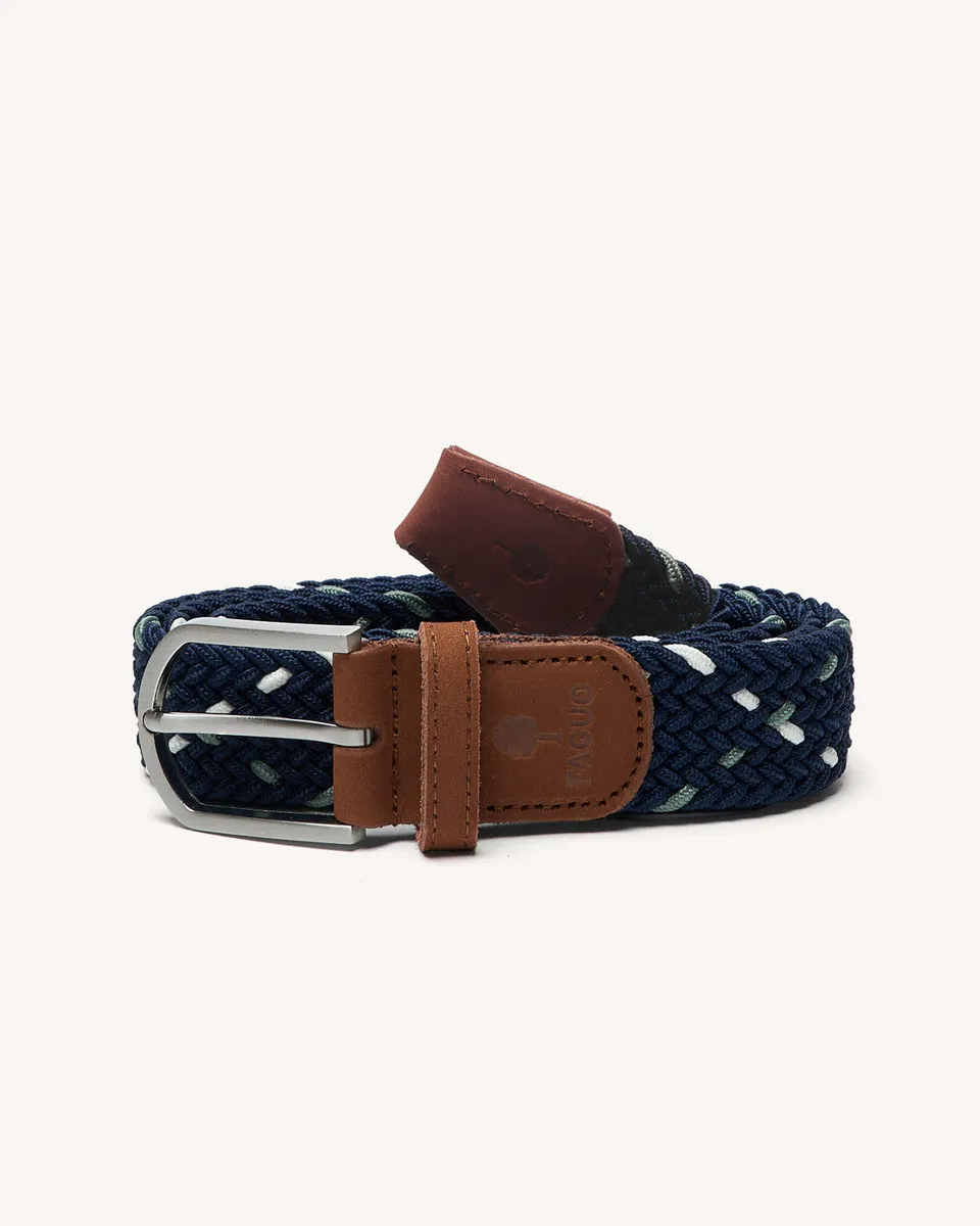 faguo-belt-ceinture-tress-e-bleu-blanc-et-vert image 1