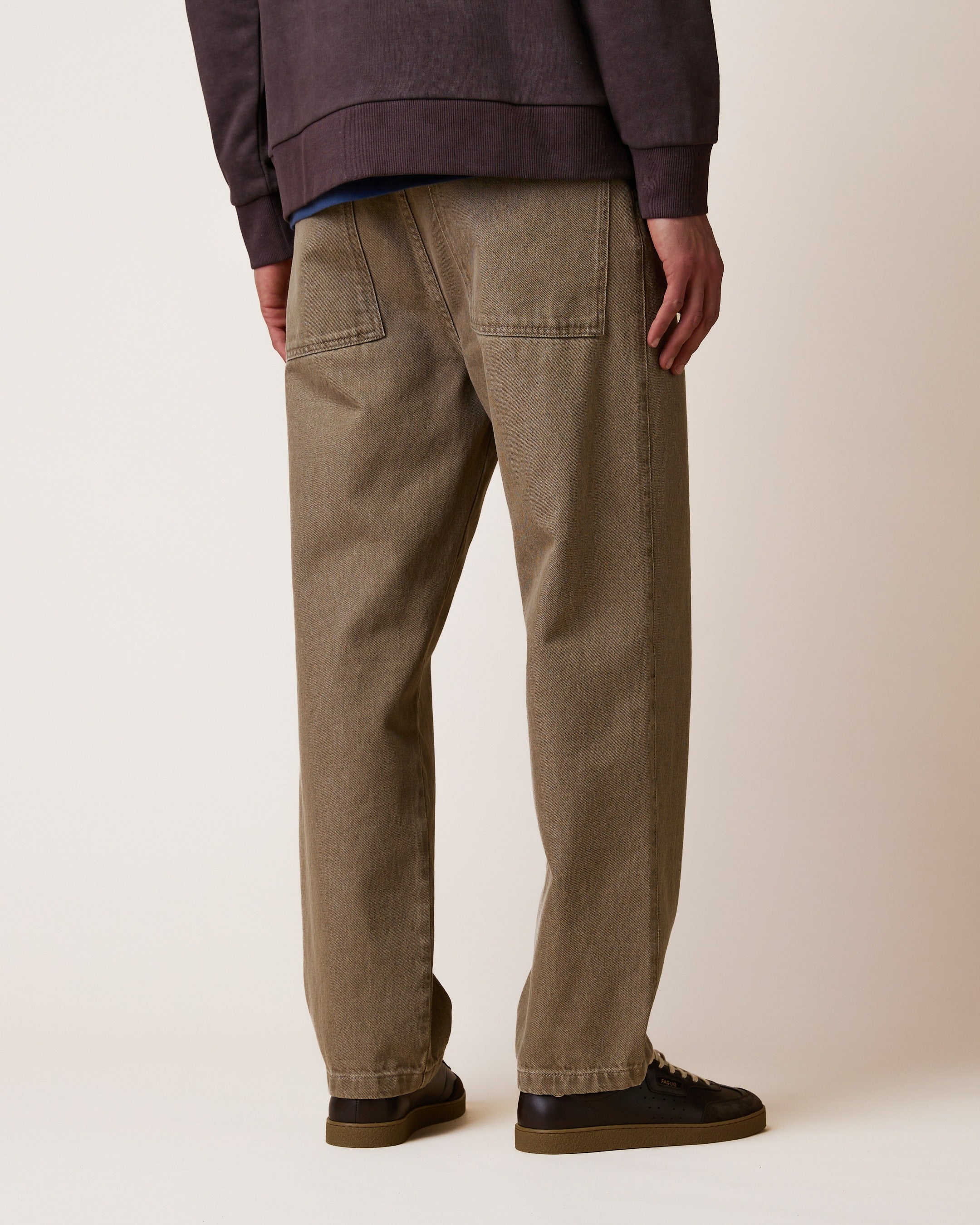 faguo-denim-loose-jean-loose-sable-homme-coton-recycl image 6