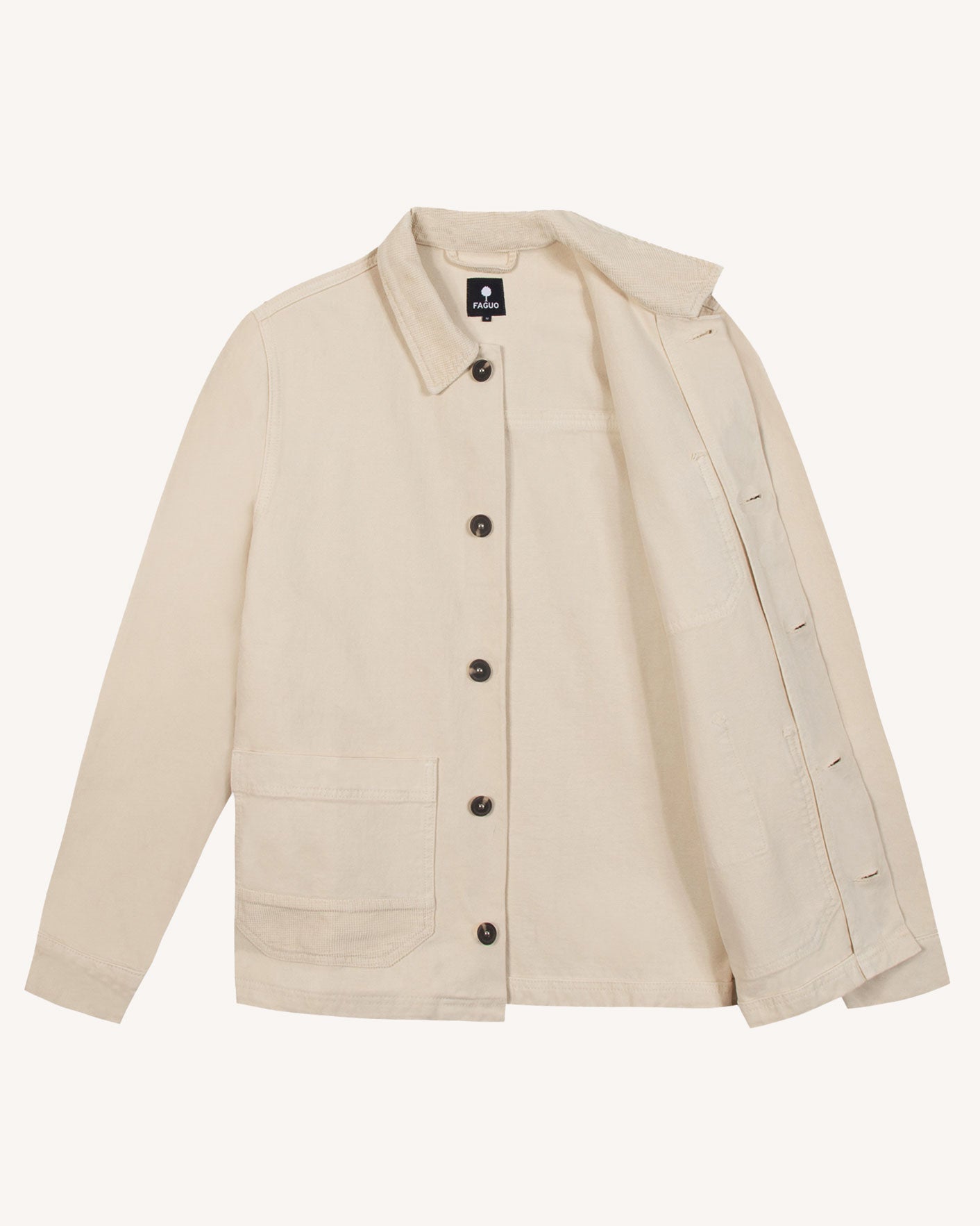 faguo-gavre-veste-en-coton-cru image 6