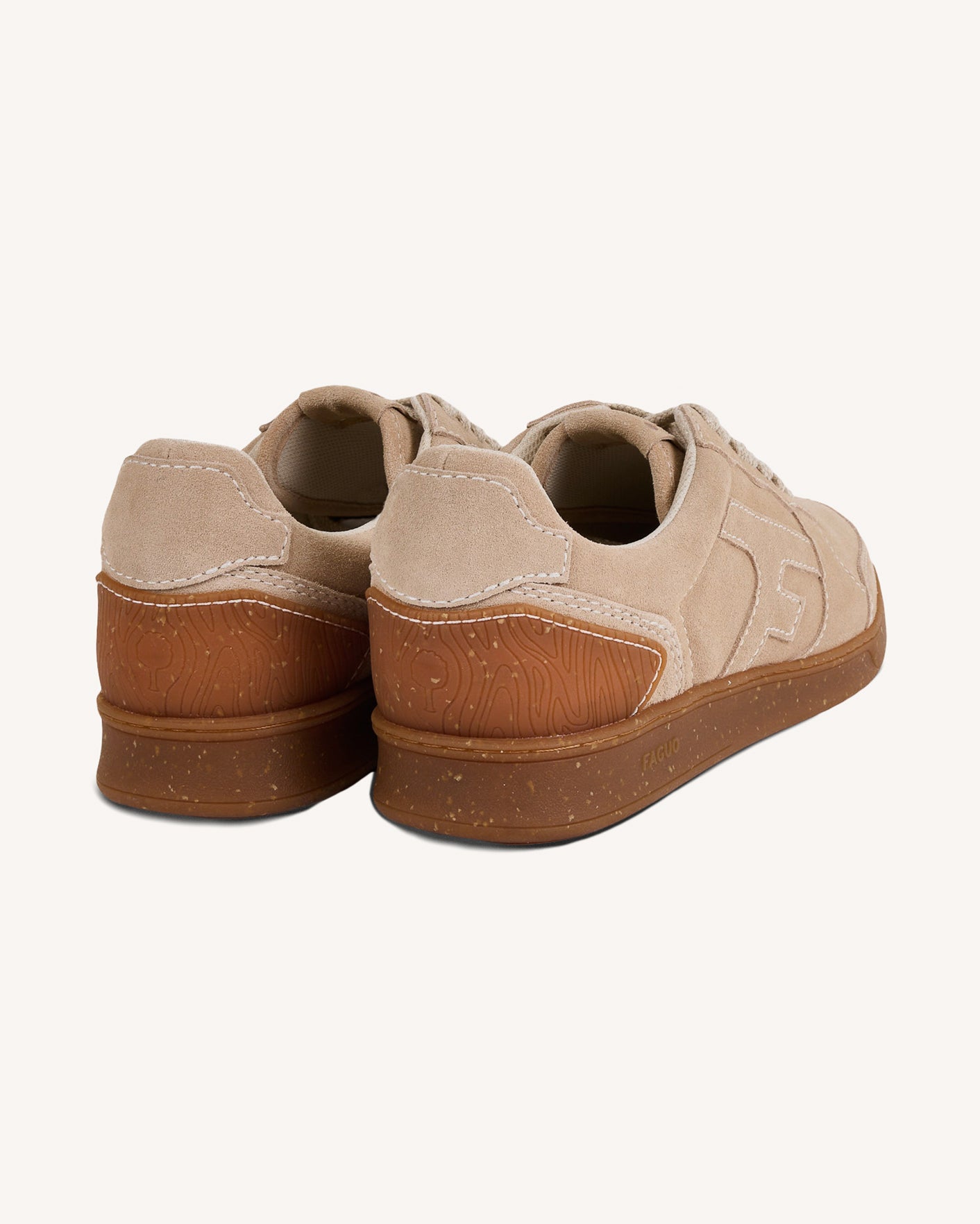 faguo-hazel-baskets-basses-cuir-su-de-beige-clair-cru-marron image 7