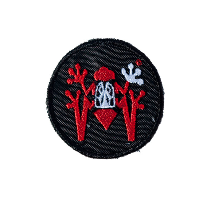amphibious-patch-cusson-textile-dive-frog-italy-frog-par-frog image 2