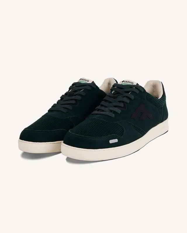 faguo-palmer-baskets-vert-fonc-mixte image 1