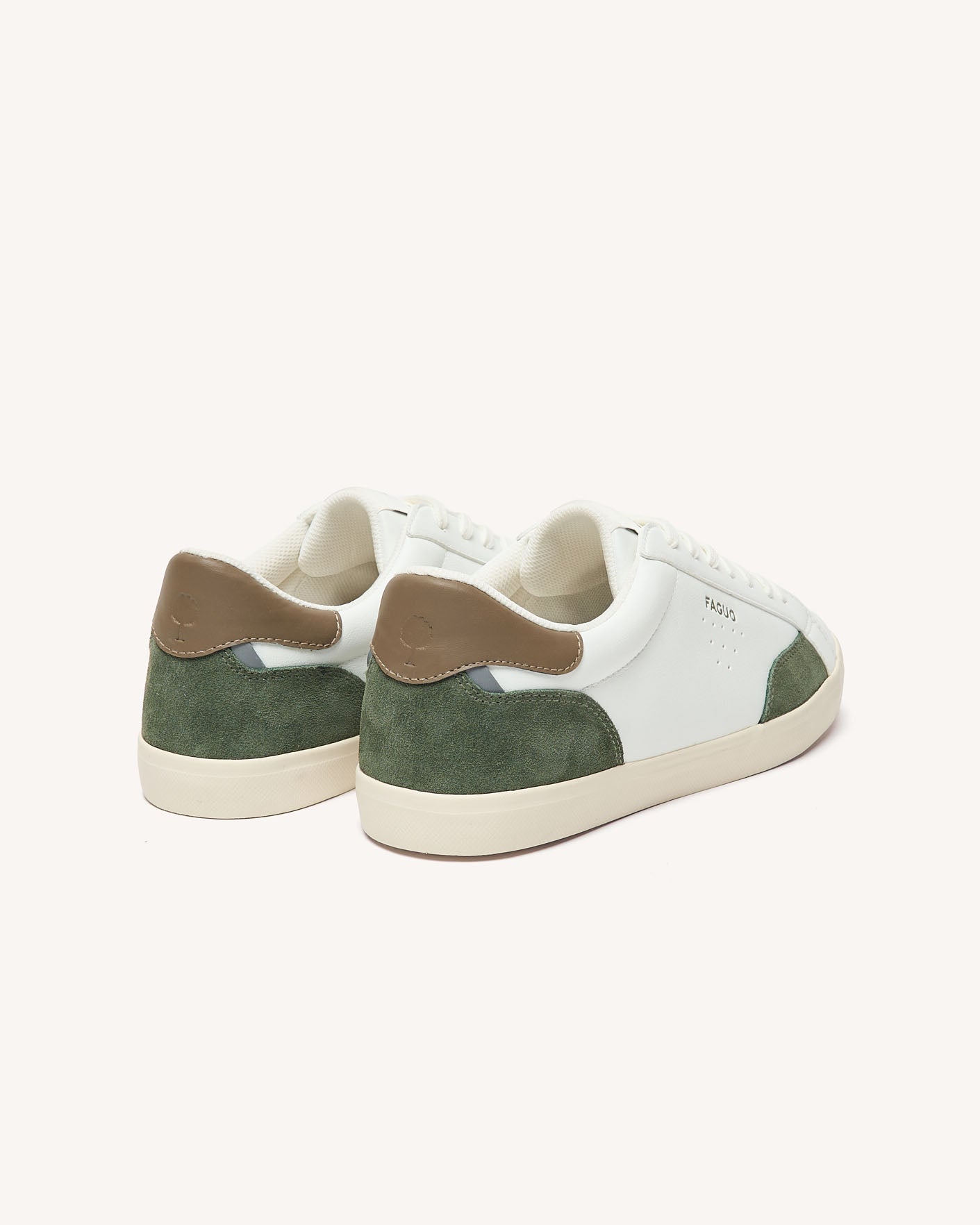 faguo-juniper-baskets-derby-blanc-et-kaki-homme image 3